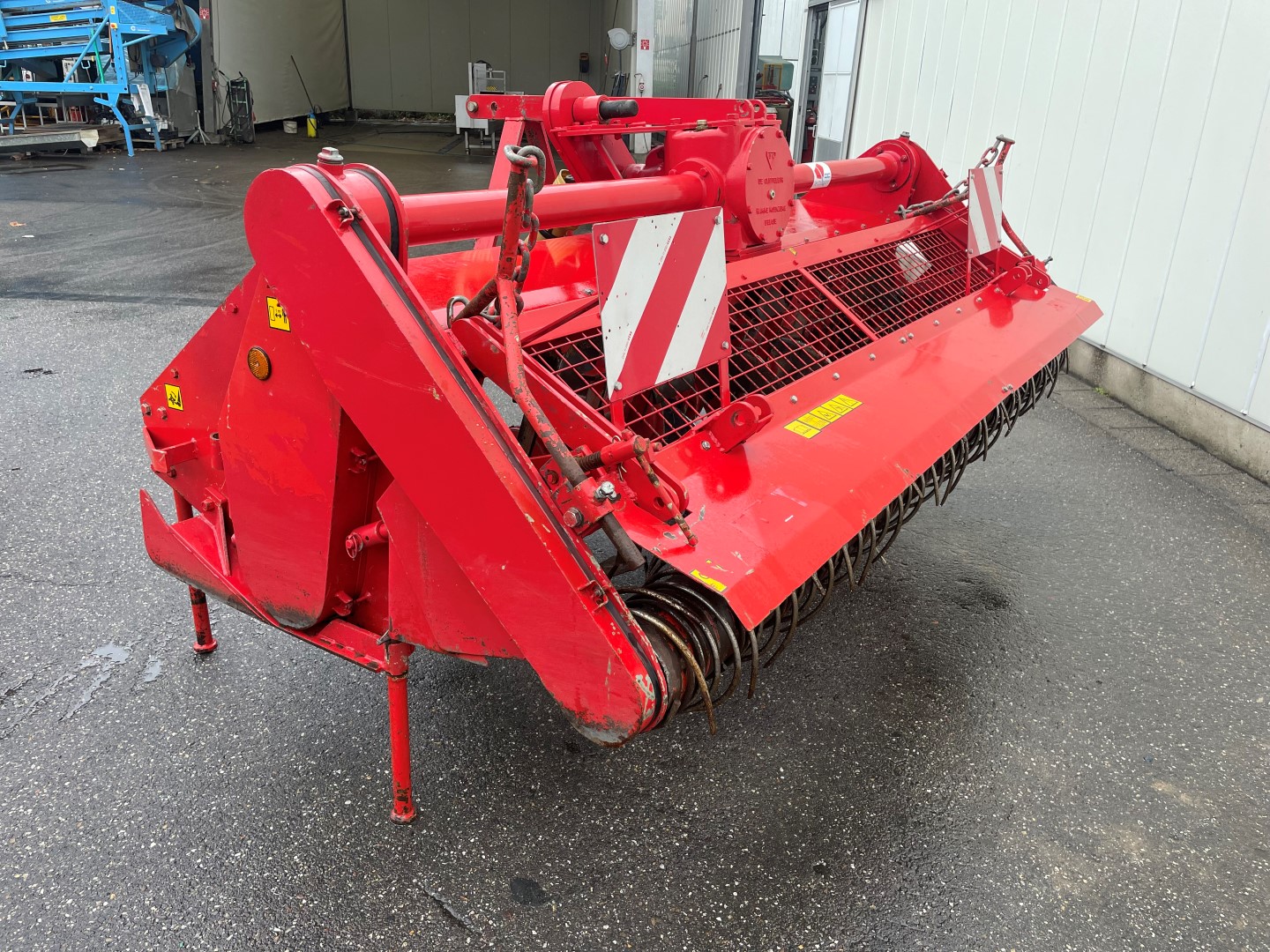 Лопаточная машина De Clippeleir с катком 260 см