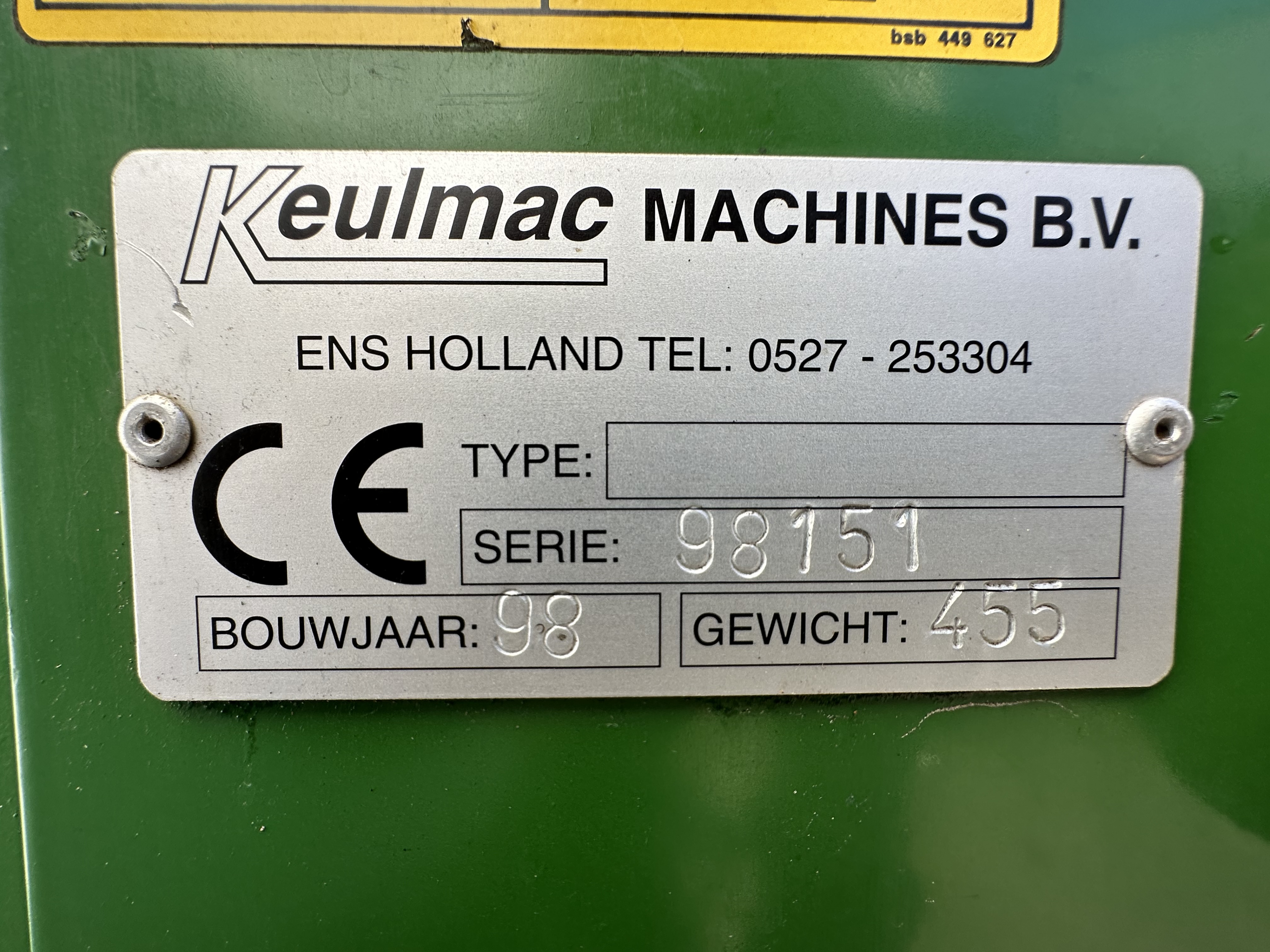 Опрокидыватель ящиков Keulmac 160 см