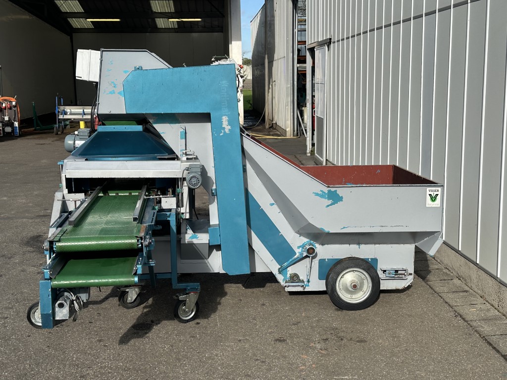 Visser FX40 Наполнитель кассет торфом с почвенным подъемником Vario 450