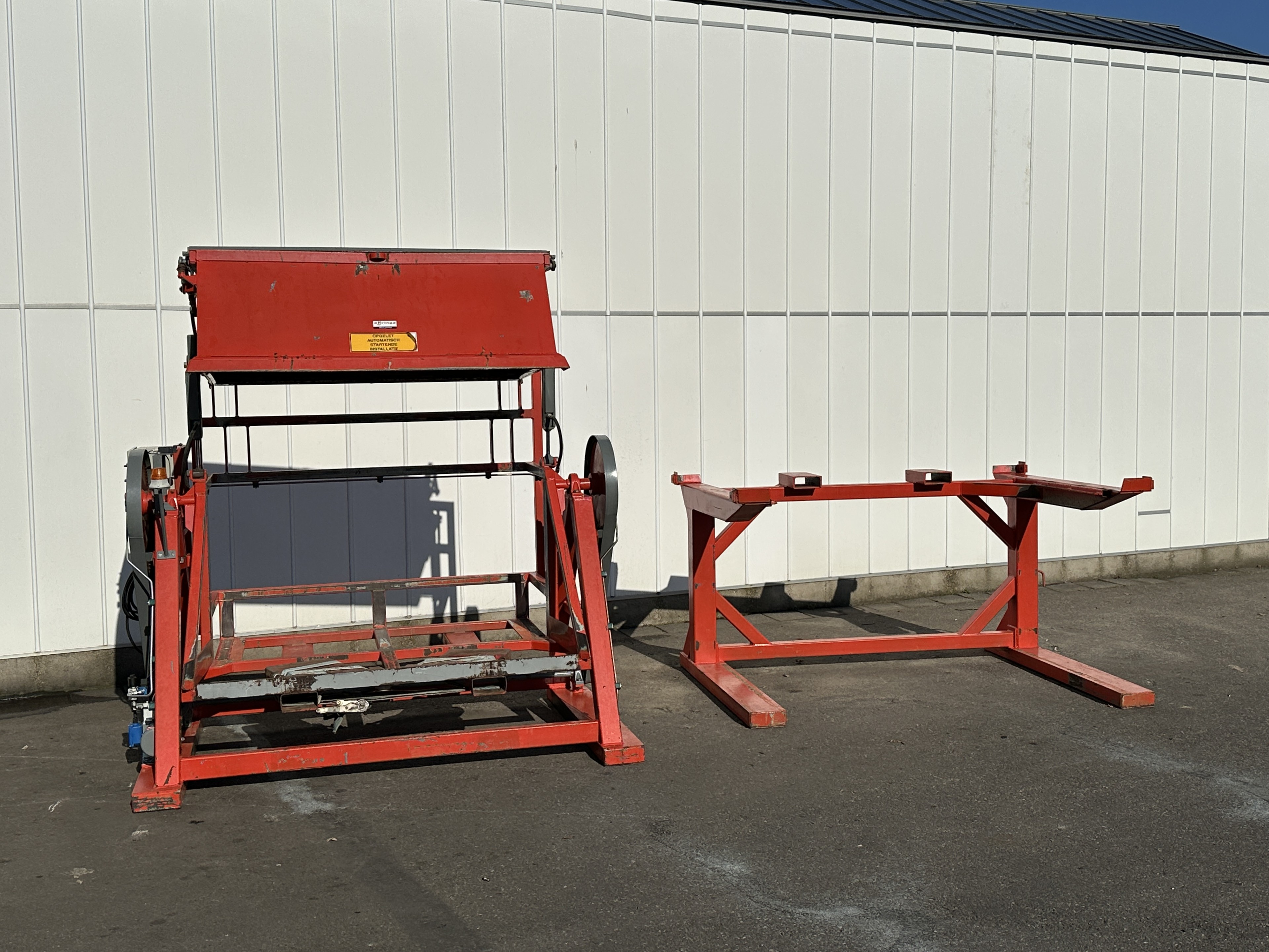 Offringa Rotator 1600 Оборотчик ящиков 160 см с функцией разгрузки