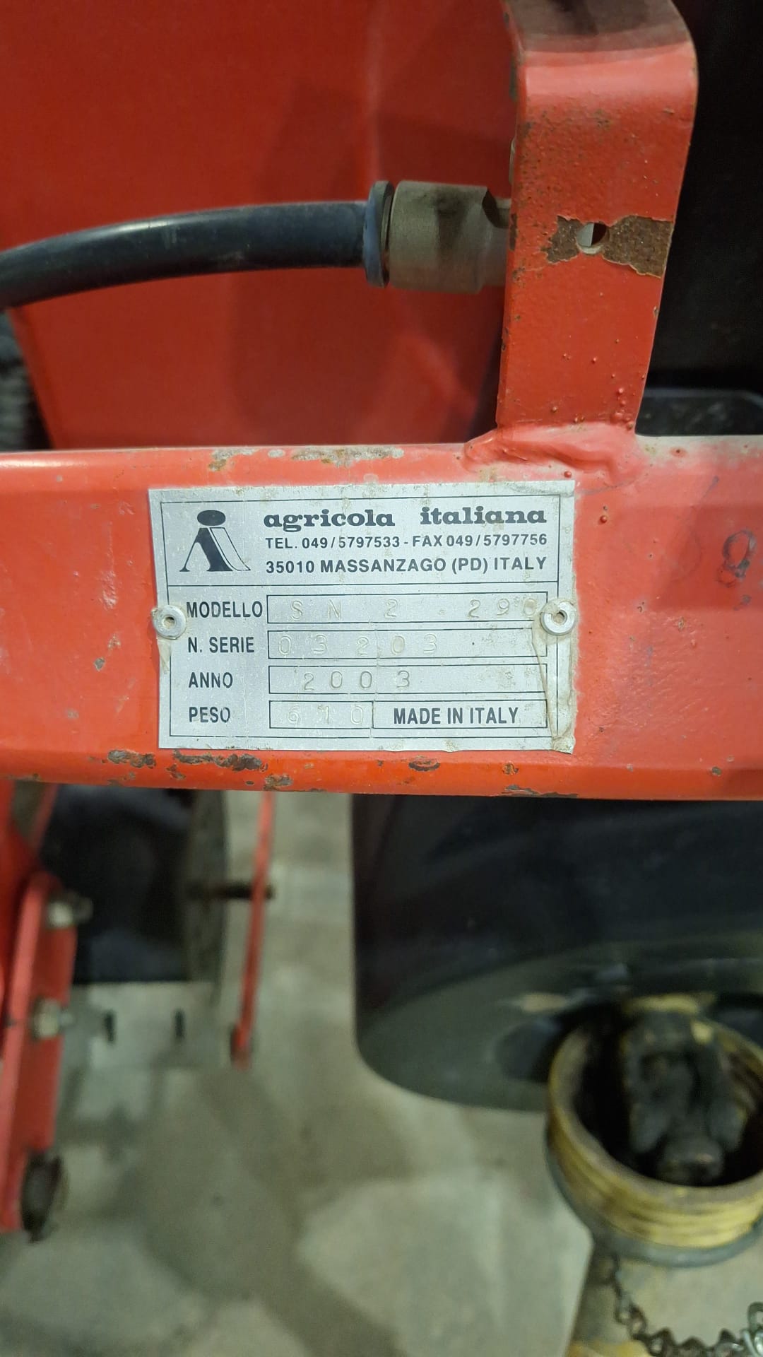 Agricola SN2 290 Пневматическая сеялка 4 ряда двойные