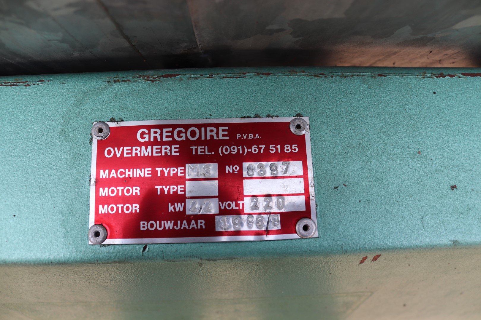 Heto soil mixer 260 x 120 cm