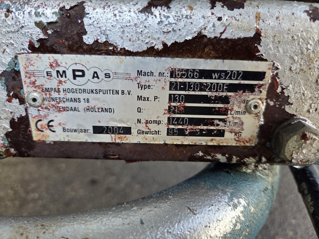 Empas 21-130-200E Опрыскивательная тележка 200 литров