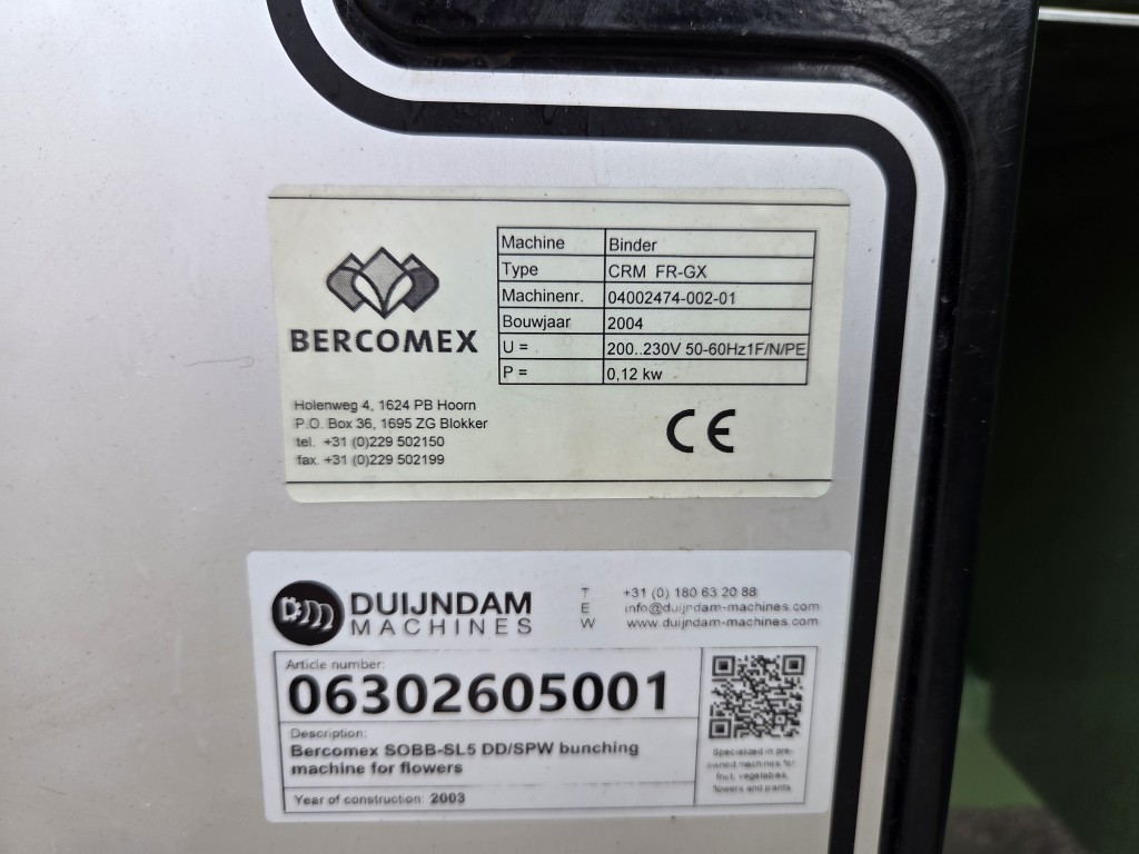 Bercomex SOBB-SL5 DD/SPW ������������ ��� ��������� ��������� ������� � ����� ������������ �������� � �������