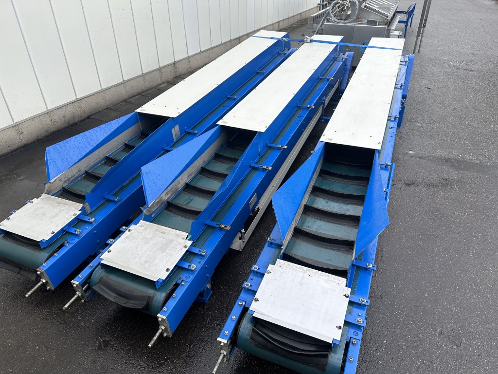 S&B CP 800 / 12 / BP Весовой дозатор с рамой и 3 элеваторами подающие конвейеры