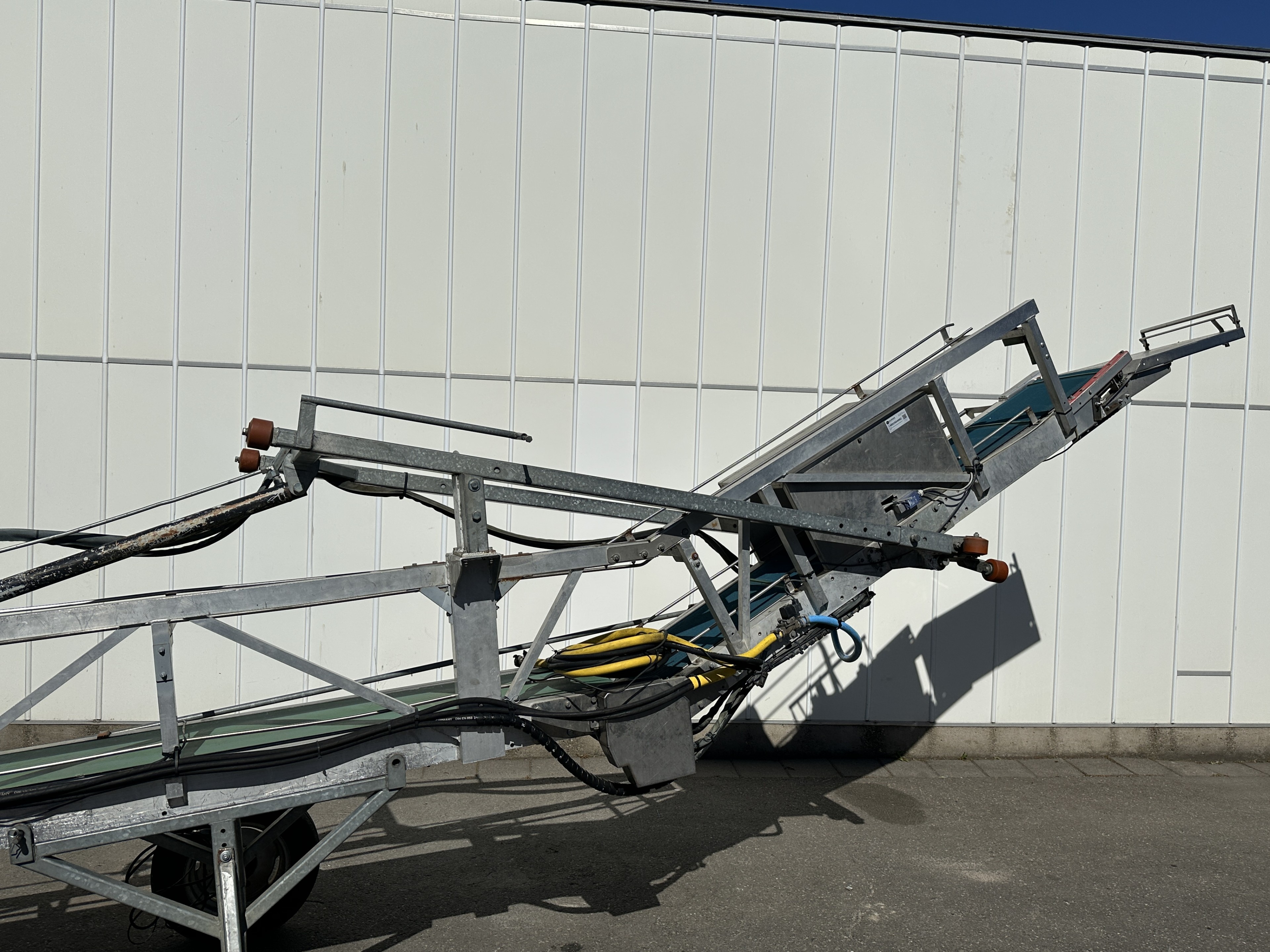 Van den Beucken OBK84 Уборочный конвейер 980 x 40 см для коробок