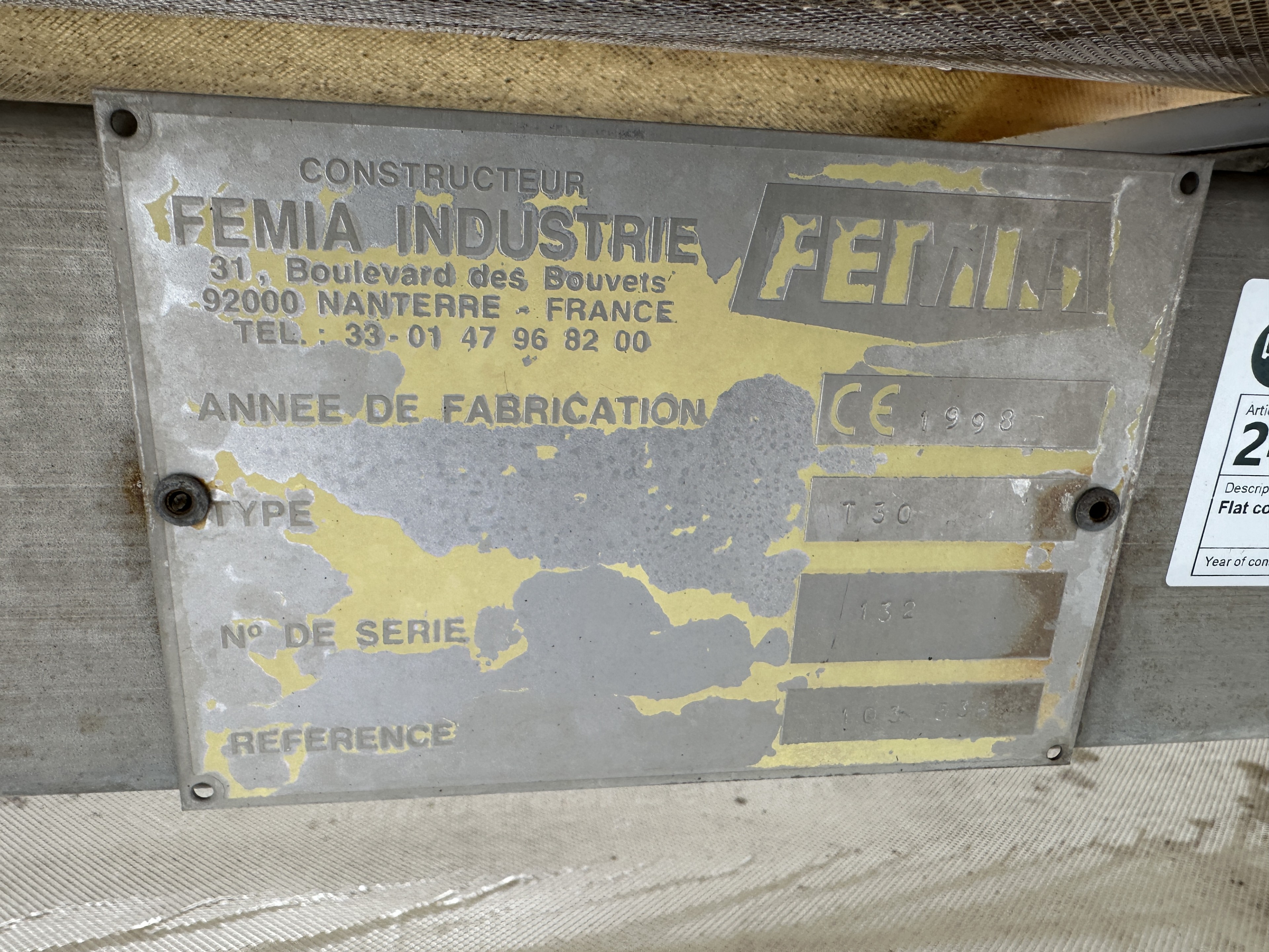 Femia конвейер 425 x 80 см