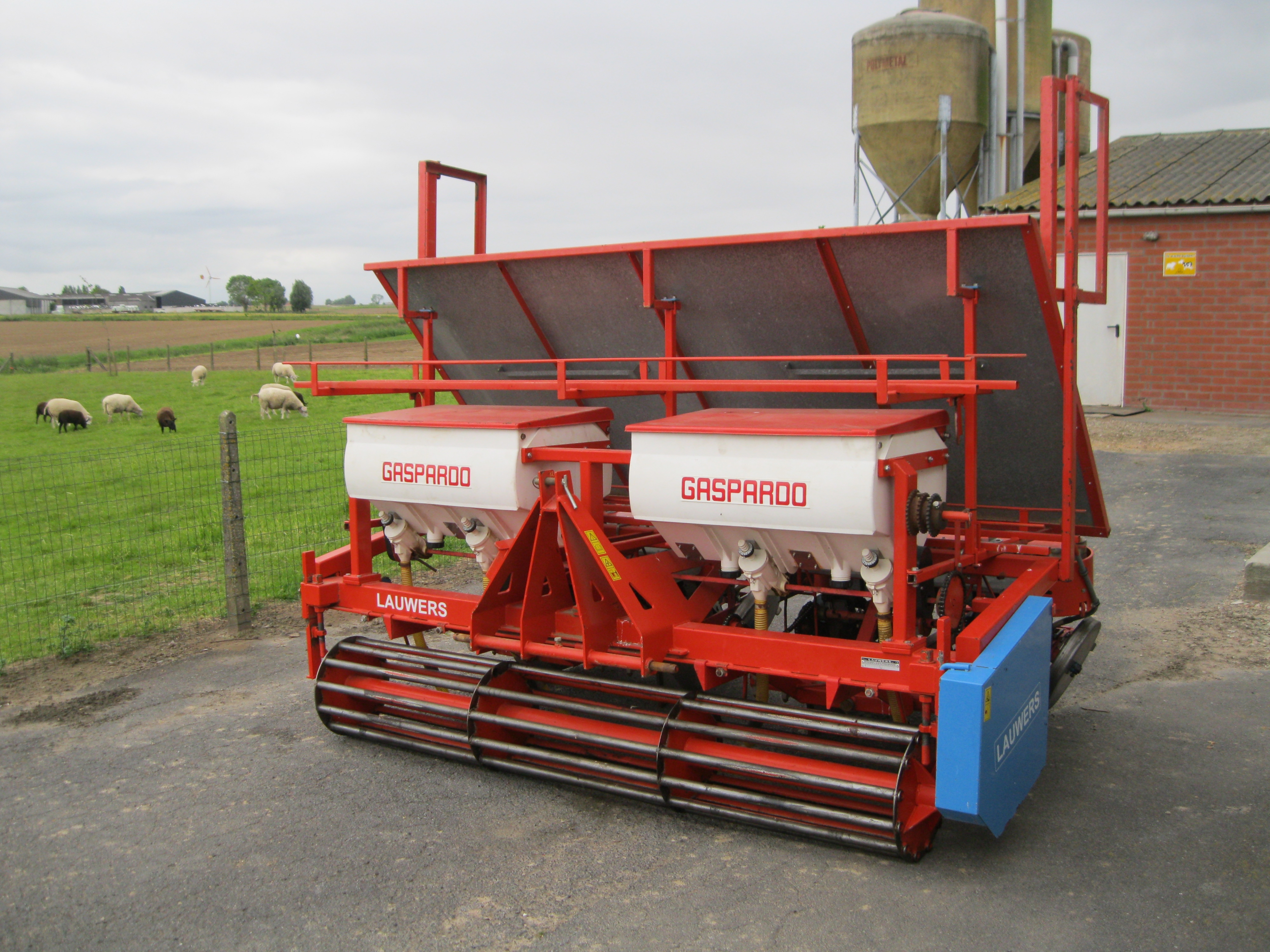 Lauwers HSP200 Посадочная машина 4 ряда по два человека