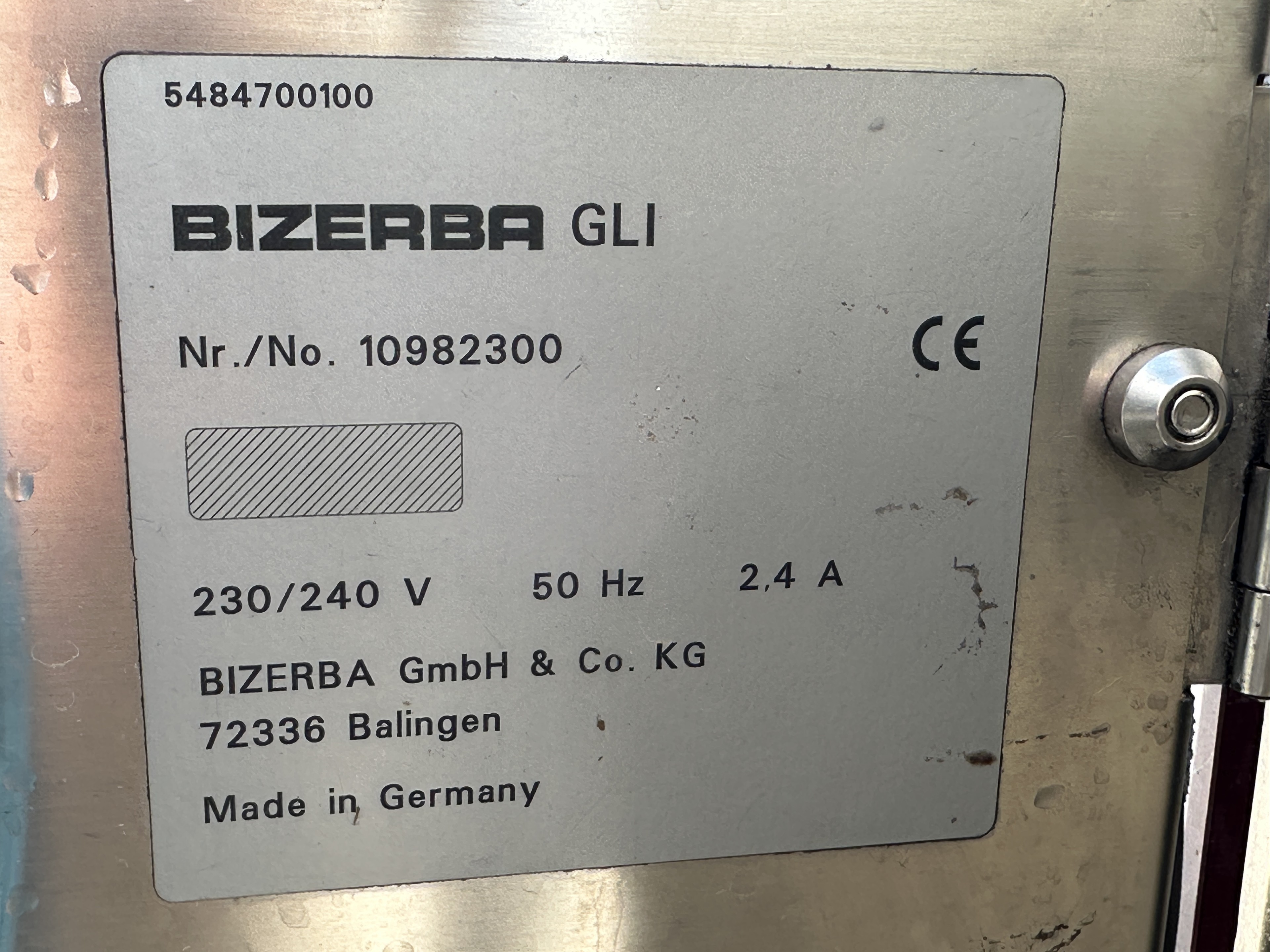 Bizerba GLM-I 100 Оборудование контрольного взвешивания