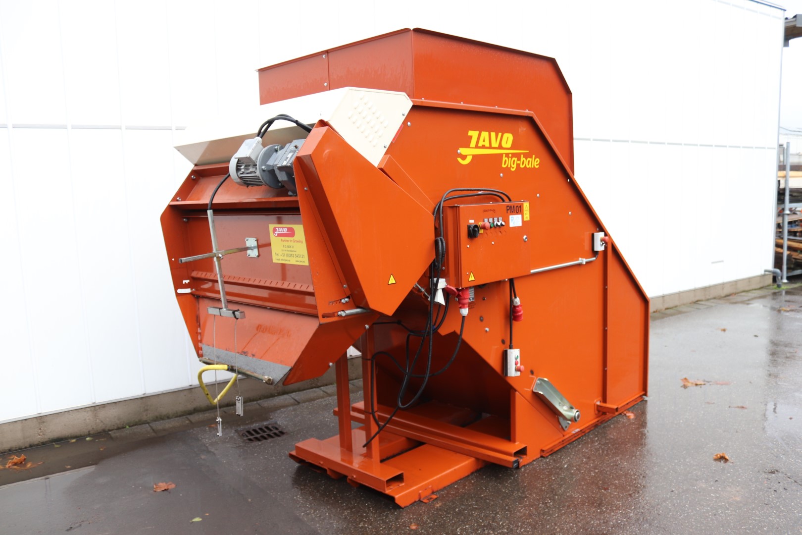 Javo Bigbale breaker - bigbale dosing unit