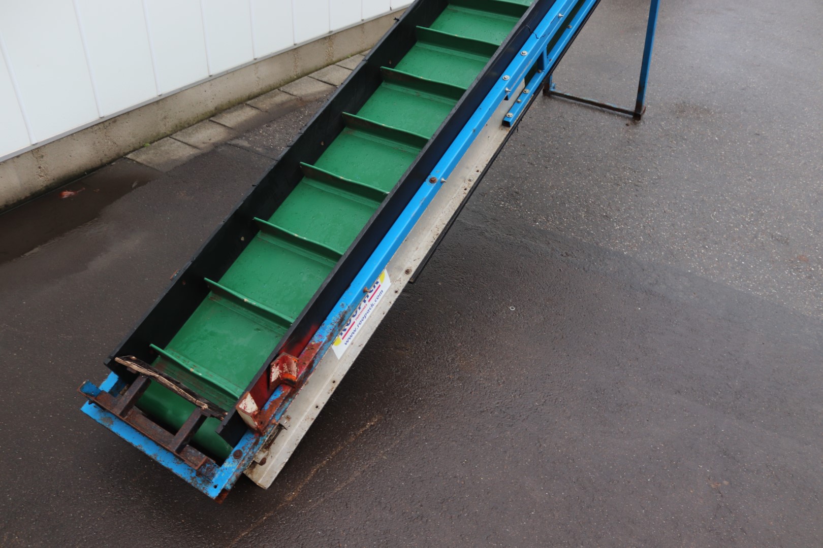 Roopack elevating conveyor 450 x 45 cm