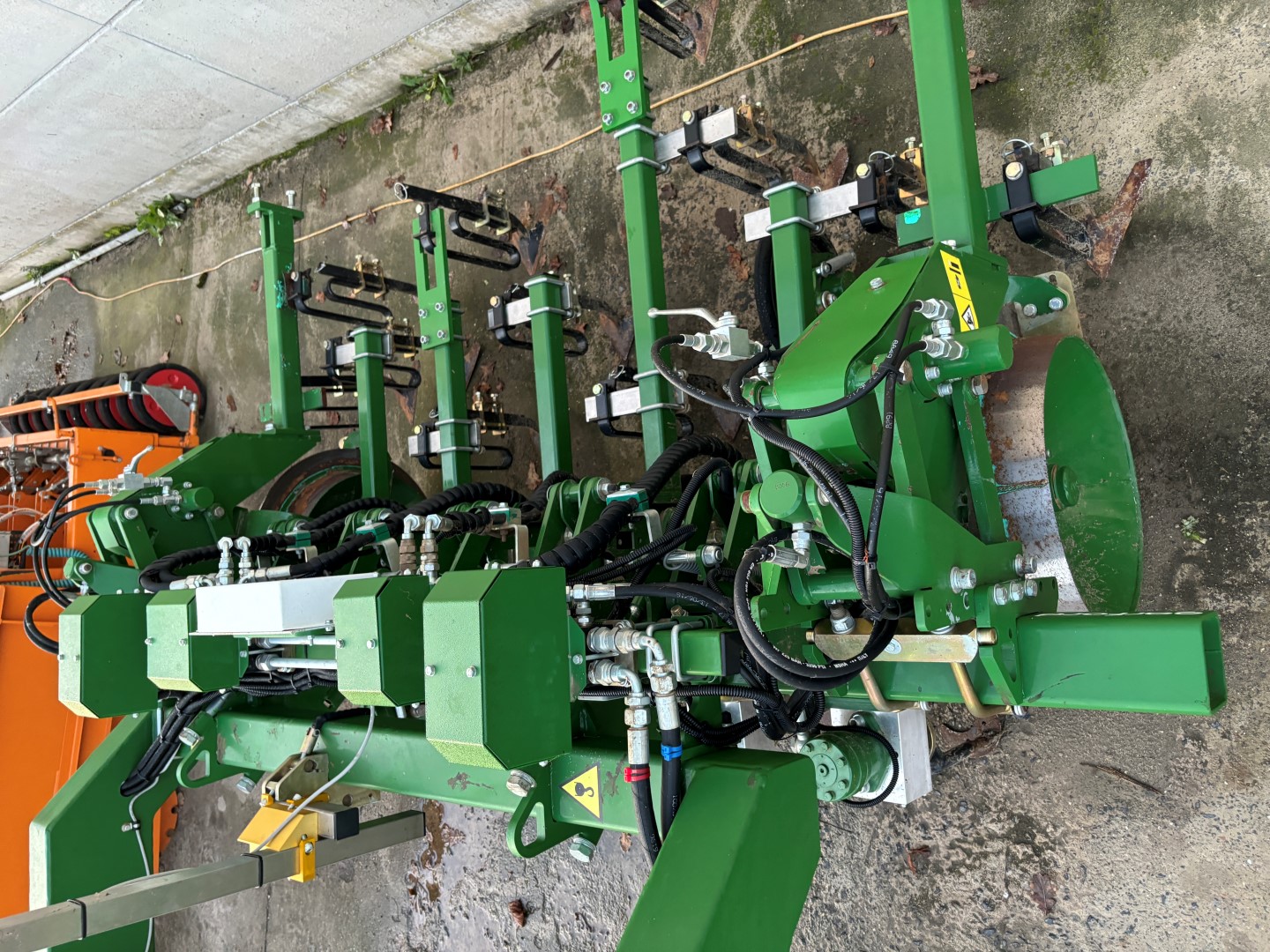 Garford Robocrop Машина для прополки с видеонаблюдением для механической борьбы с сорняками