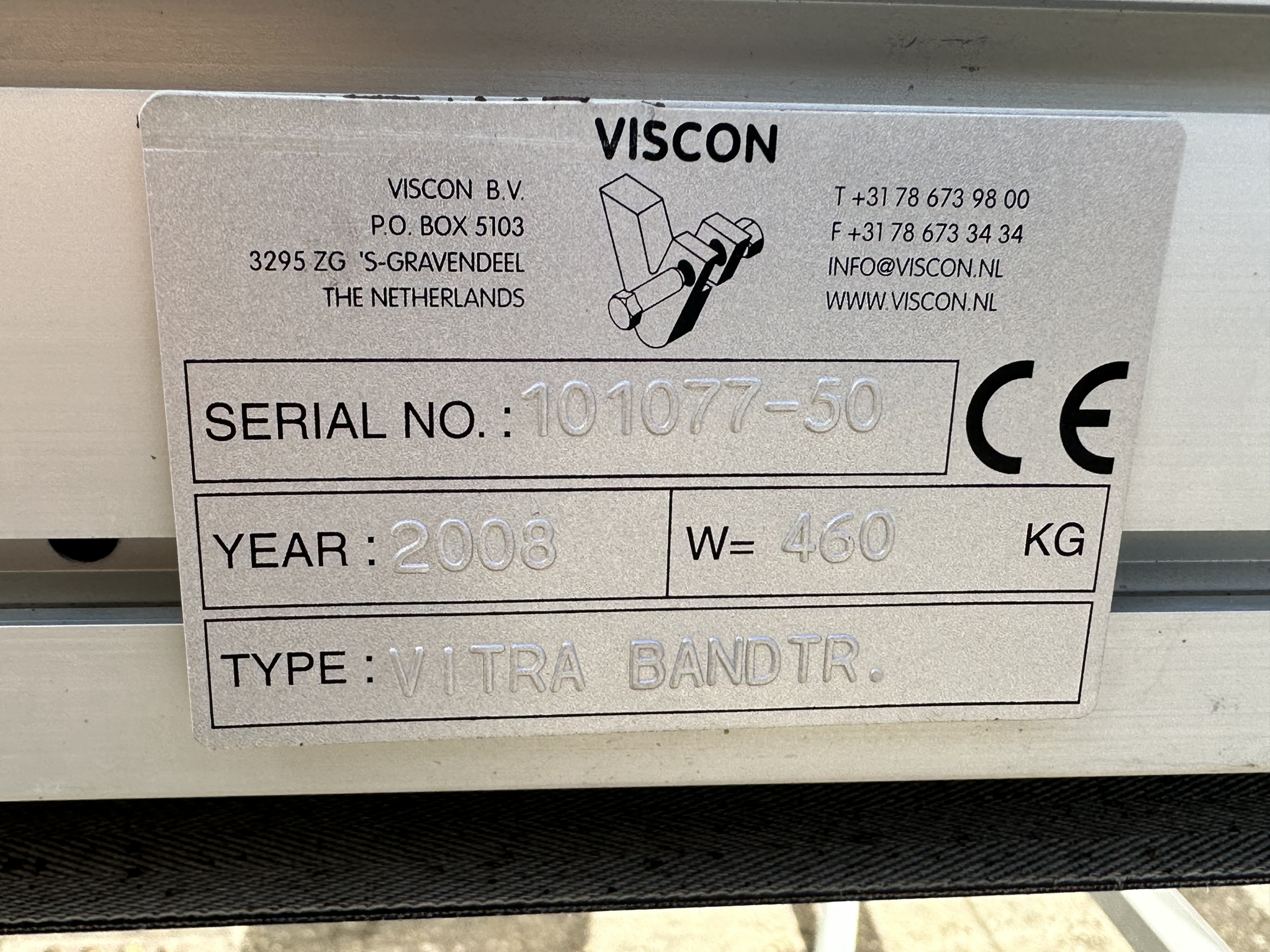 Конвейер Viscon 450 x 120 см