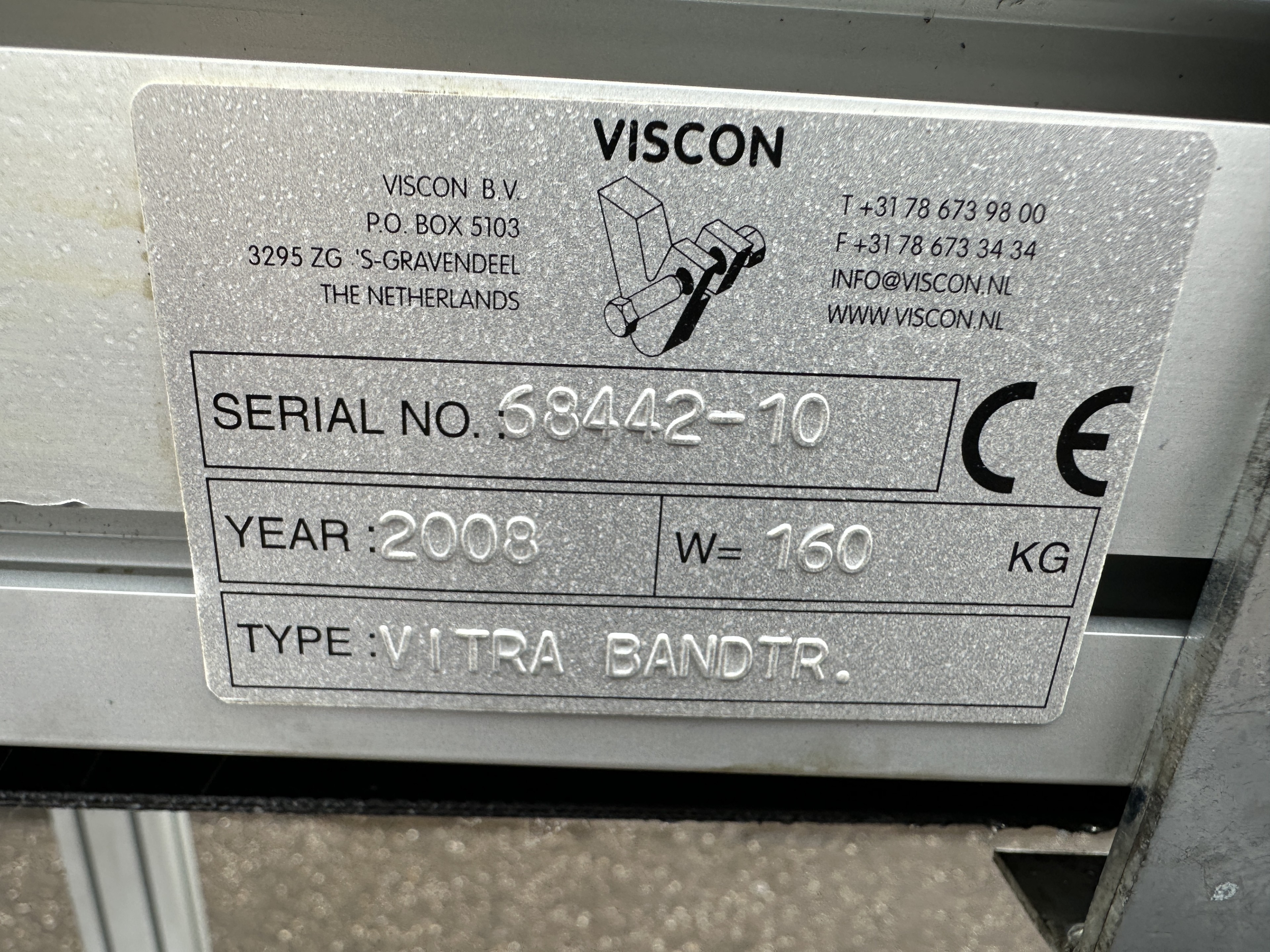 Viscon конвейер 300 x 50 см