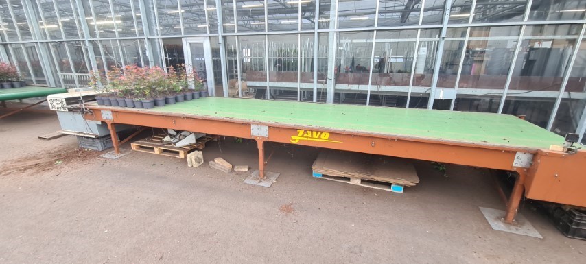 Конвейер сбора Javo 700 x 160 см для горшечных растений