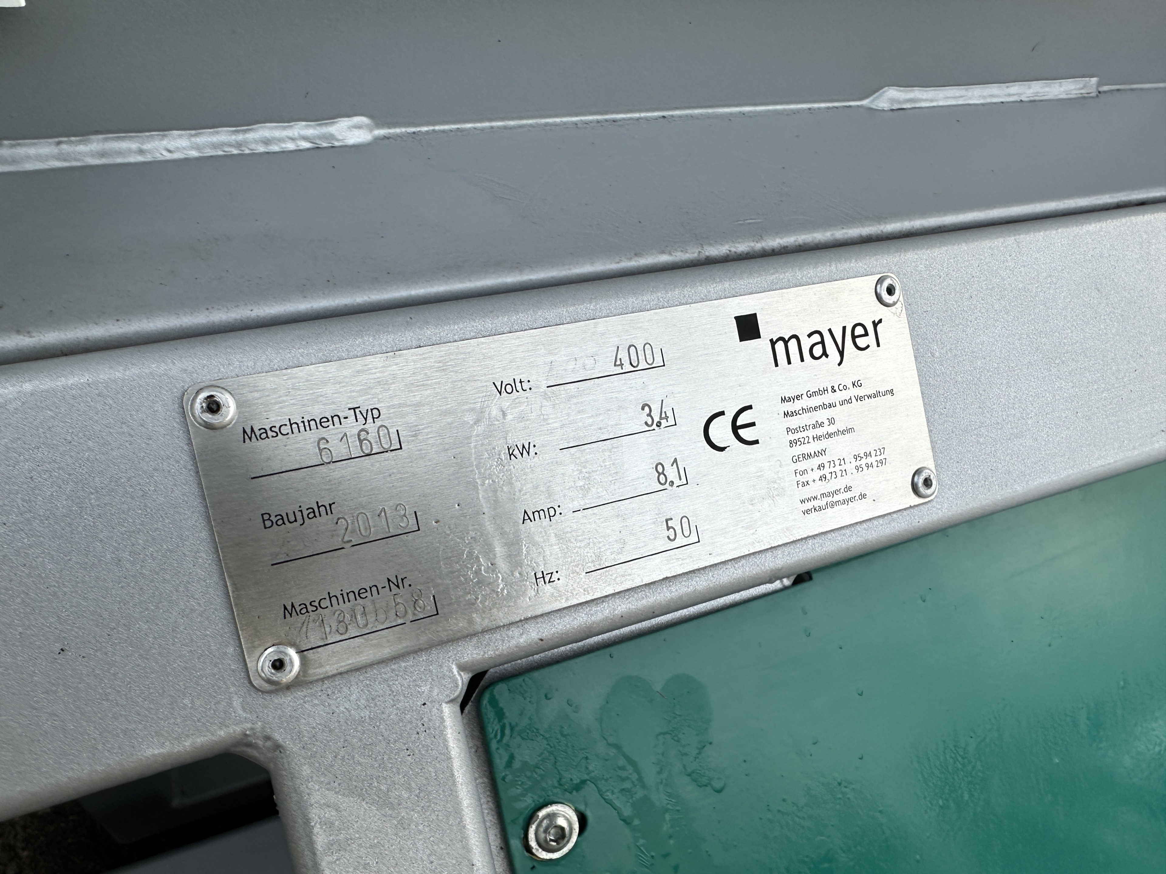 Mayer BZ6160 Дозатор брикетов субстрата Big-Bale