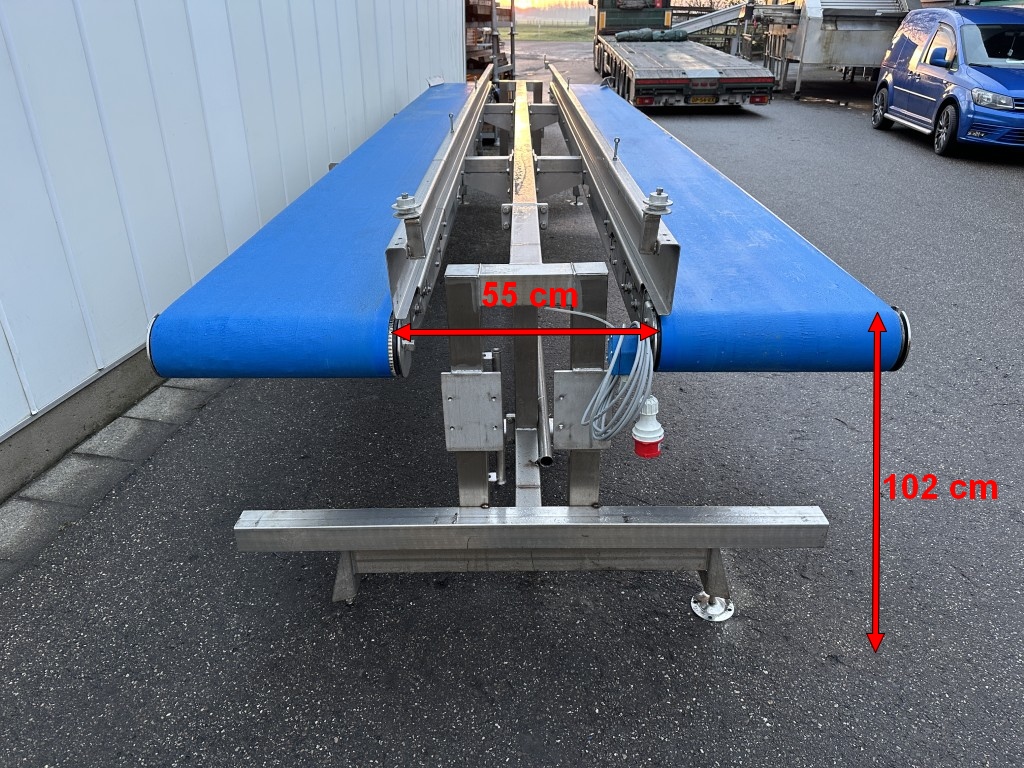 QJ Producties конвейер двойной конвейер 577 х 48 см