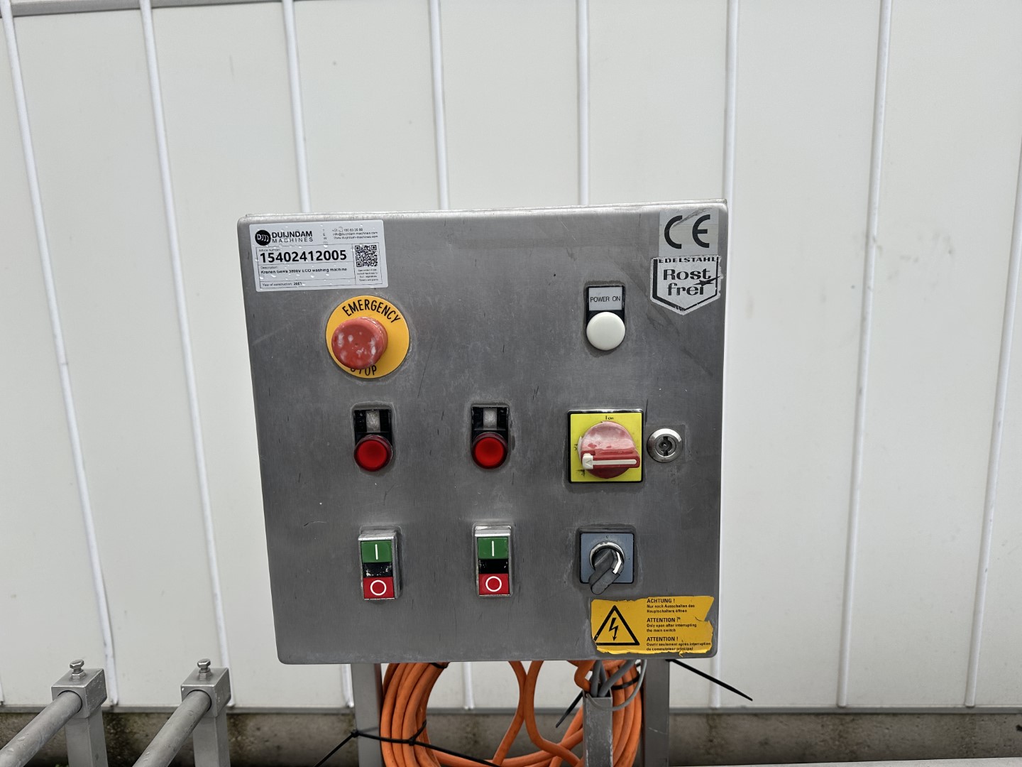 Kronen Gewa 3800V ECO Машина для мойки овощей
