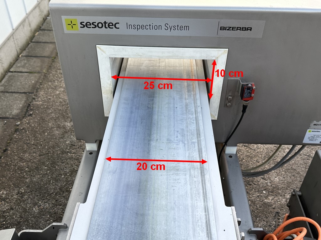 Bizerba Sesotec Varicon +1300/200/250/150/125/T1 Металлодетектор с воздуходувкой