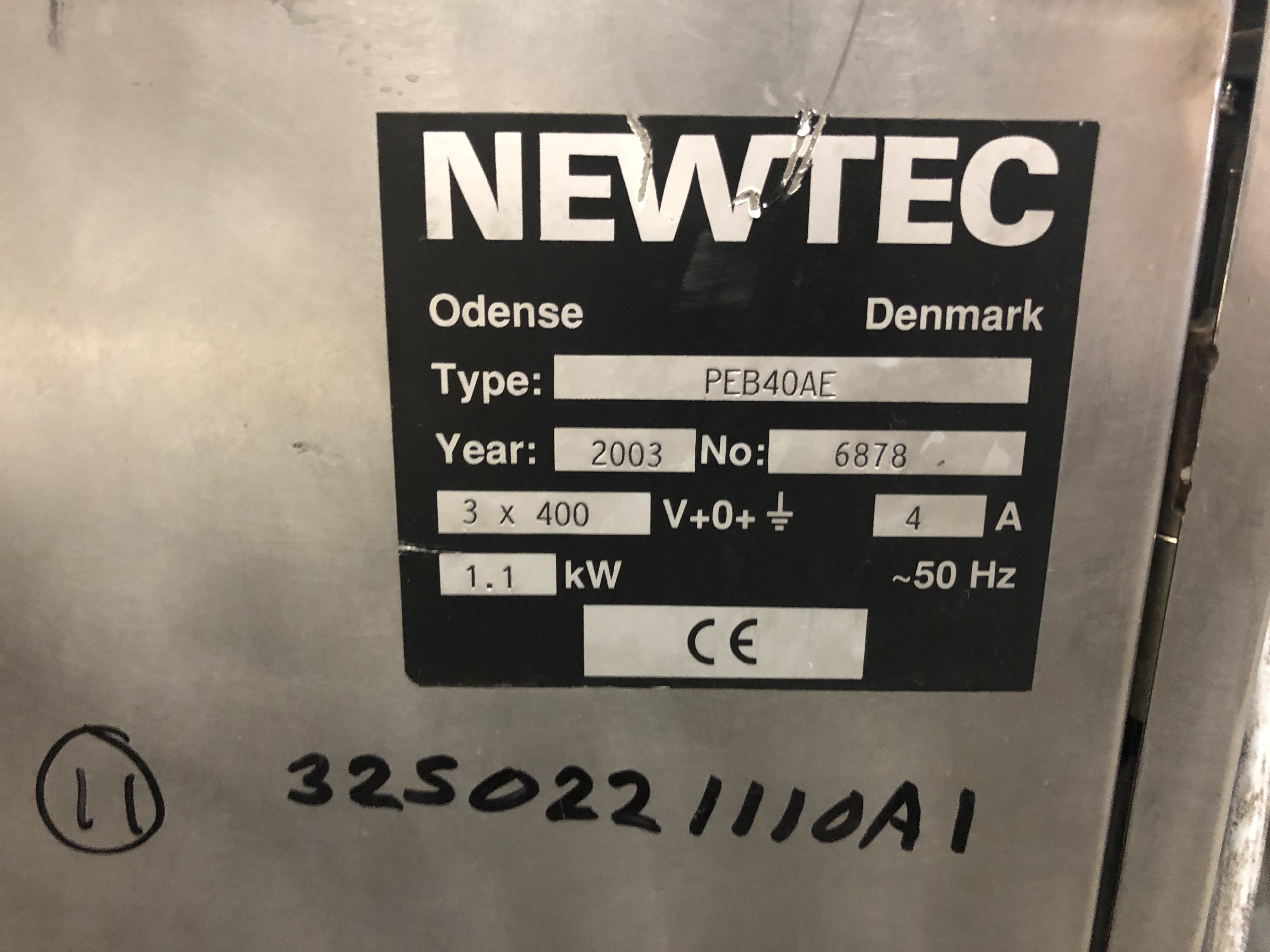 Машина для упаковки в пакеты Newtec PEB AE40 с калиткой