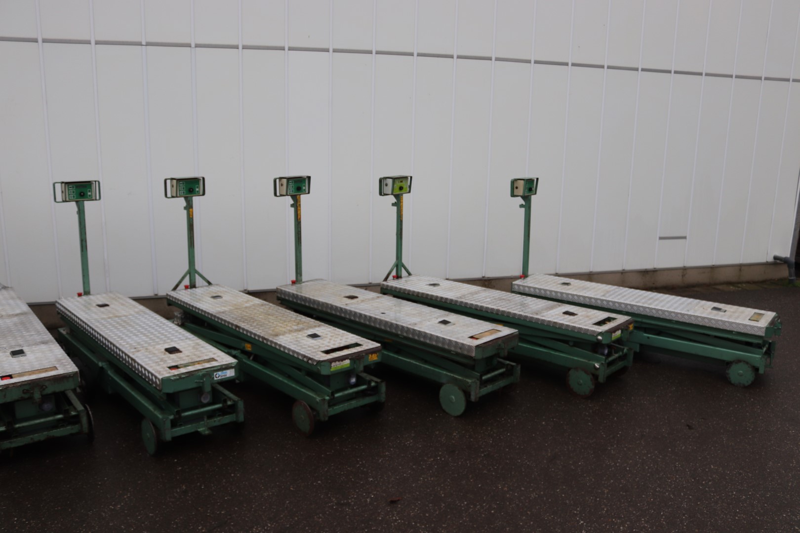 Buitendijk and Slaman (B&S) electro piperail trolleys 42,5 cm