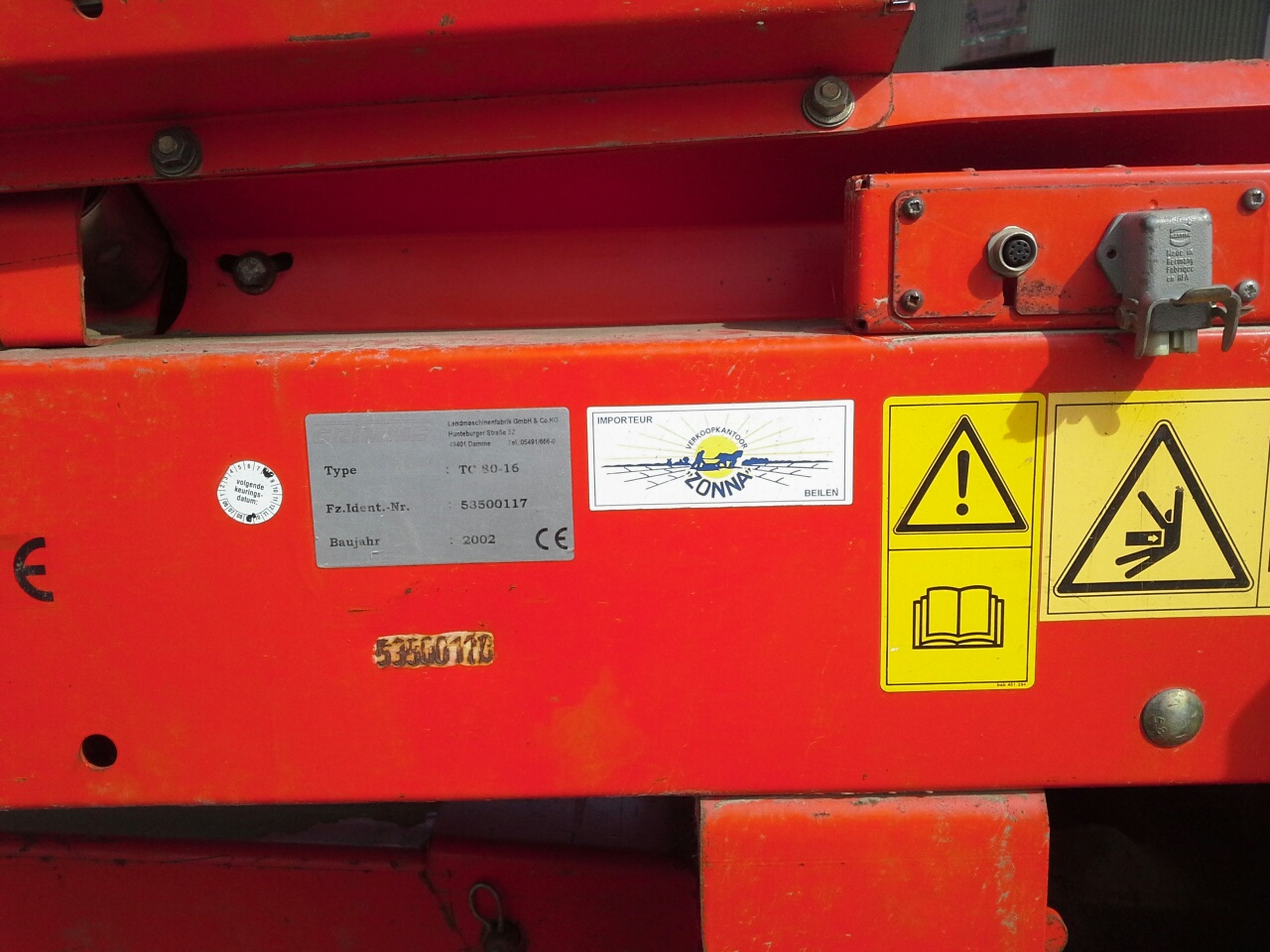 Телескопические конвейеры Grimme TC80-16