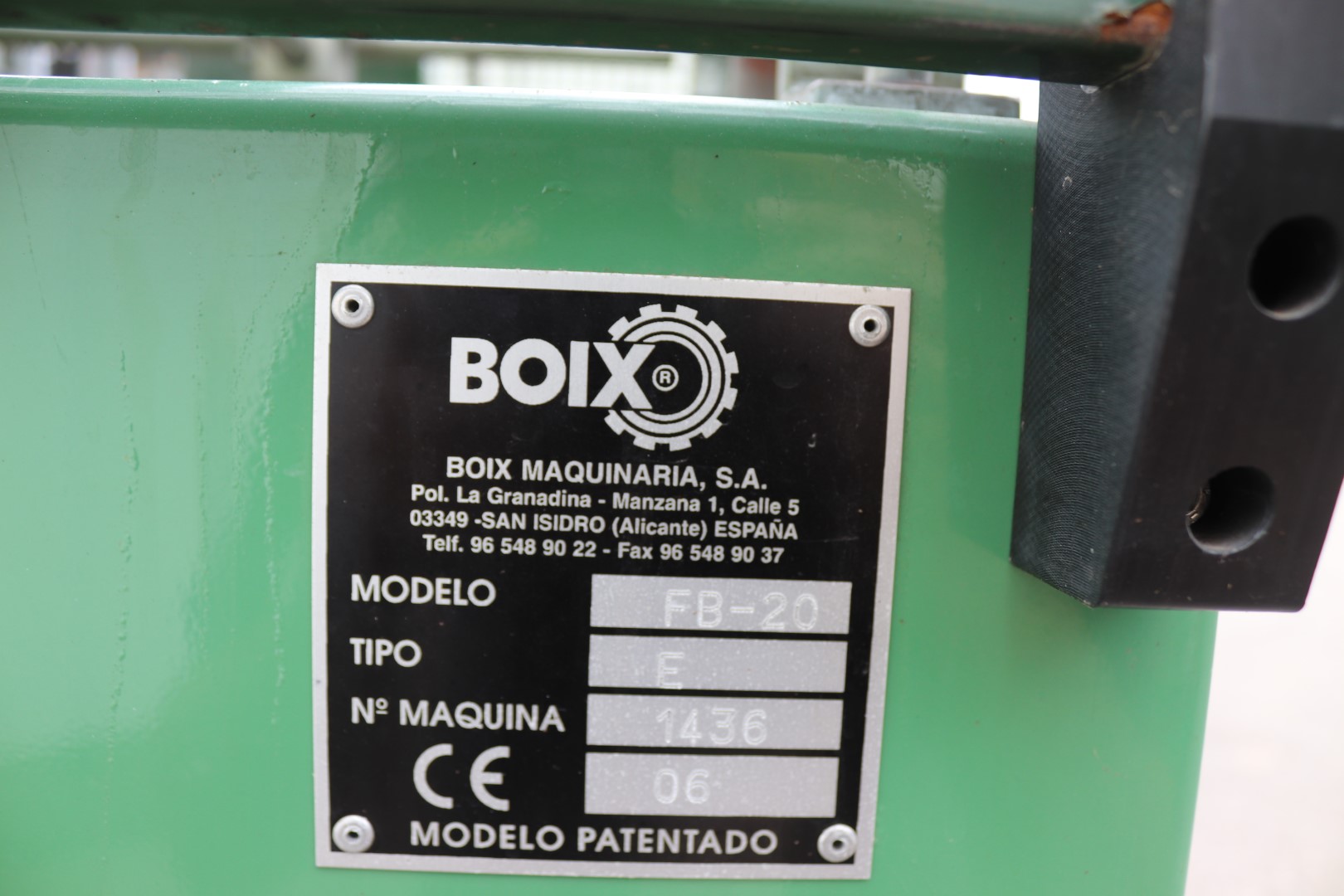 Boix FB-20 box folding machine