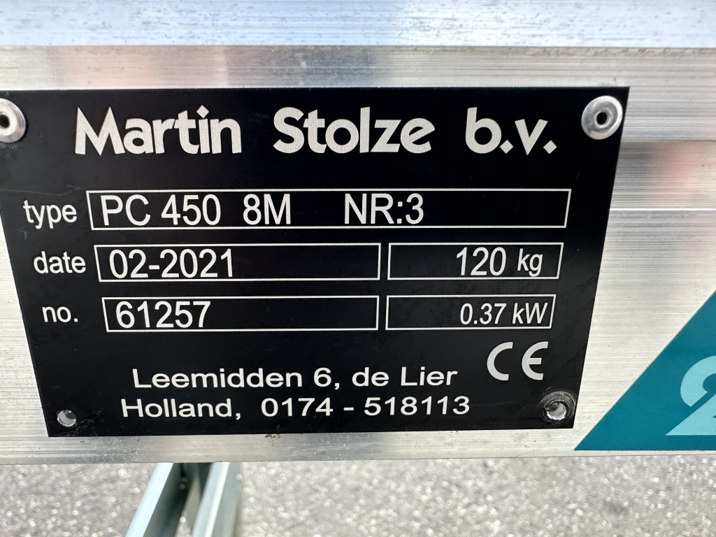 Martin Stolze PC450 8M конвейер 800 х 45 см
