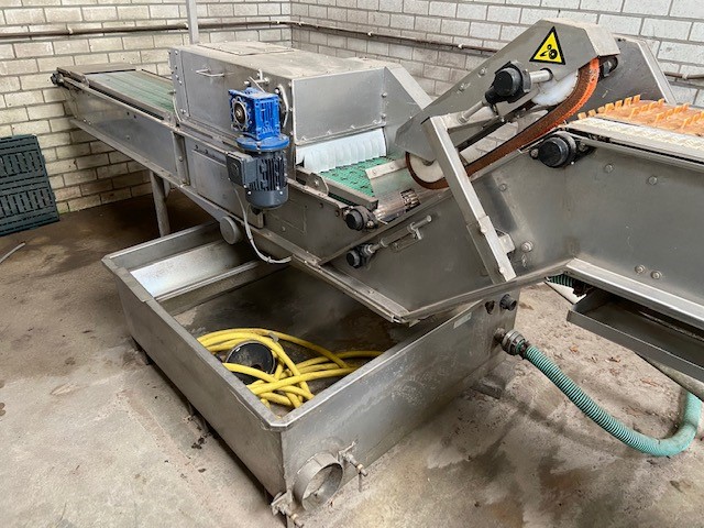 Christiaens Agro Systems fully automatic grading and washing line for asparagus