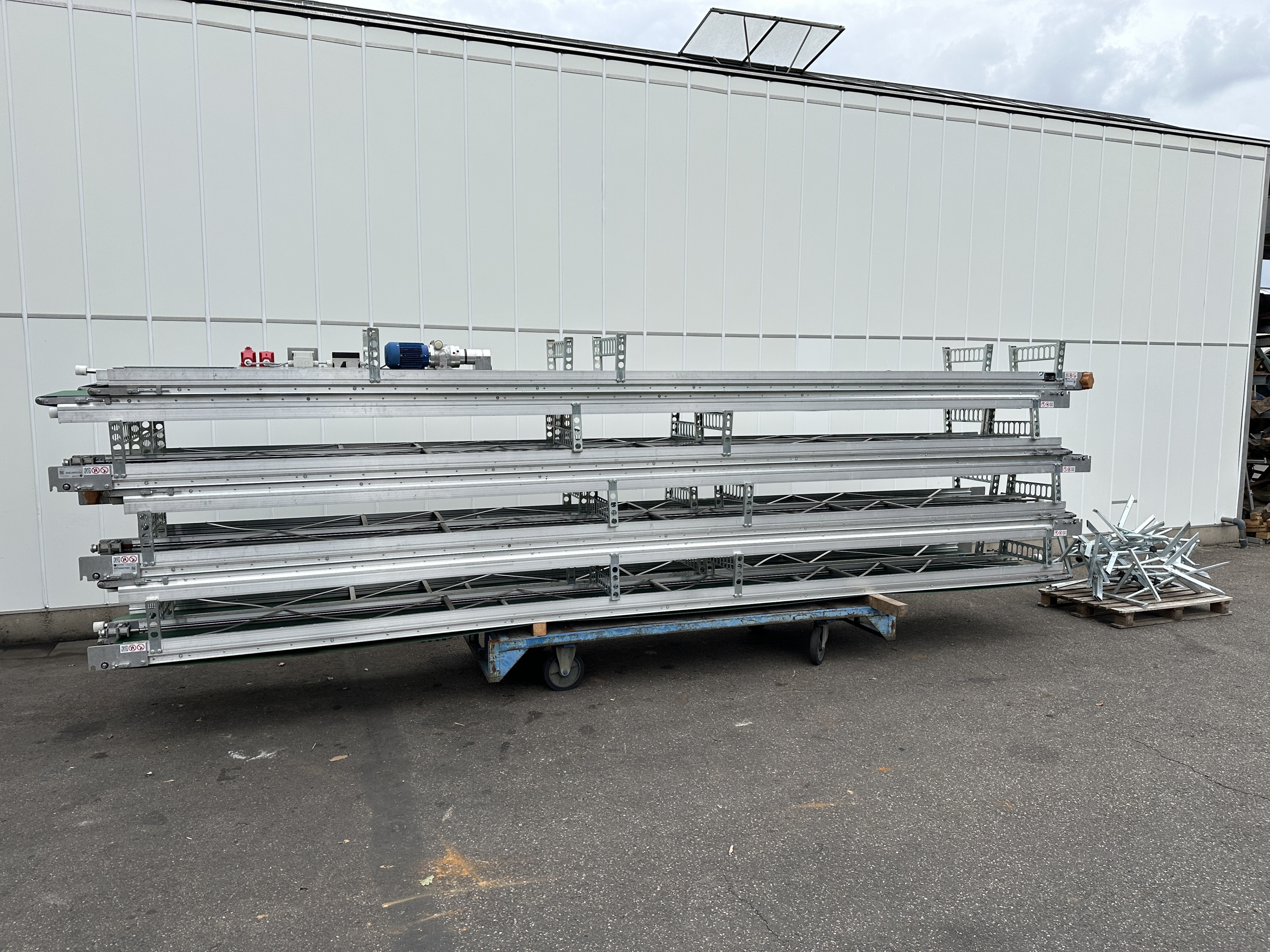 Martin Stolze DK 400 6M Конвейер для горшечных культур 84 метра x 40 см