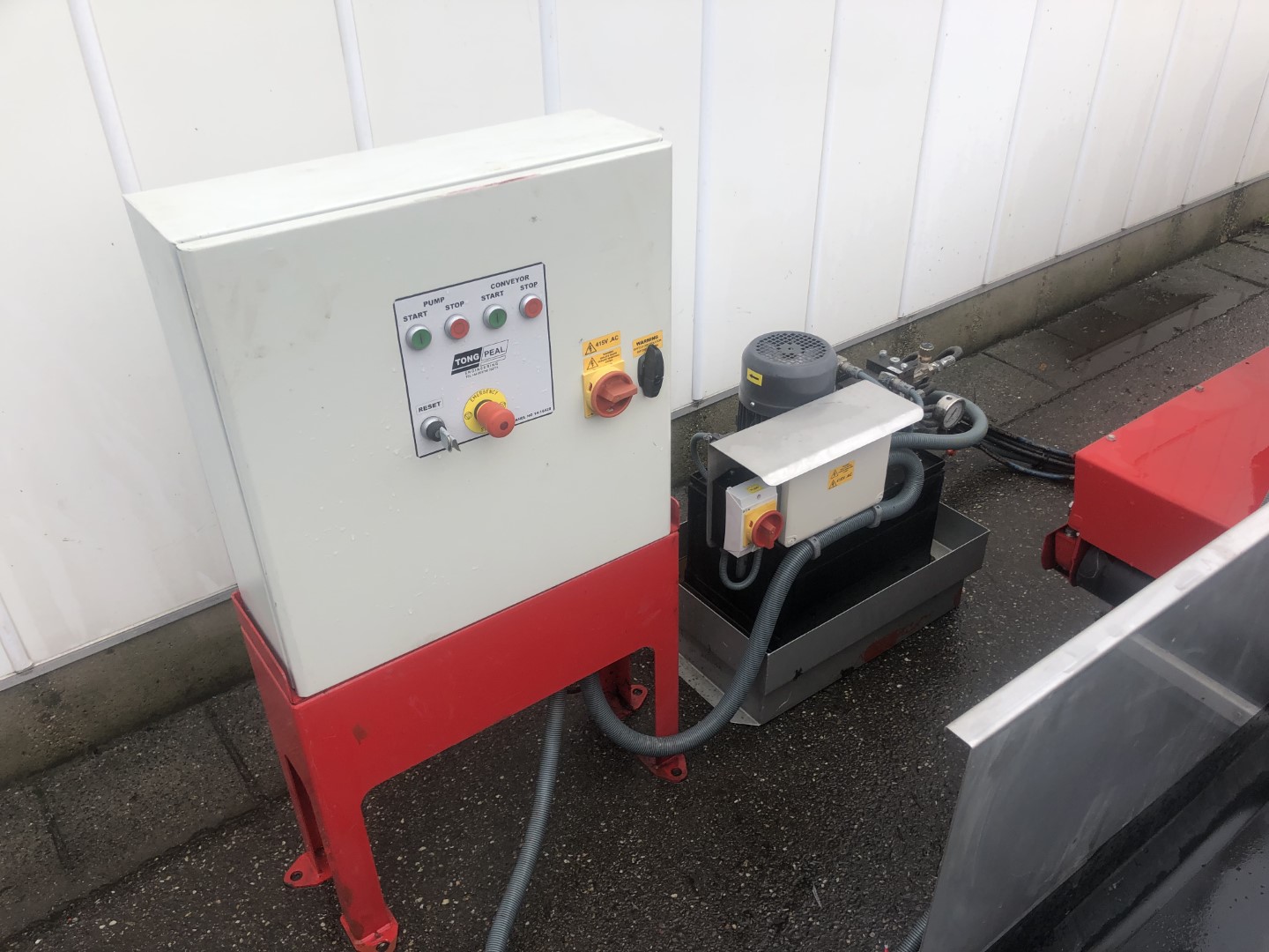Самосвал Tong Peal Box 130 см с бункером и конвейером