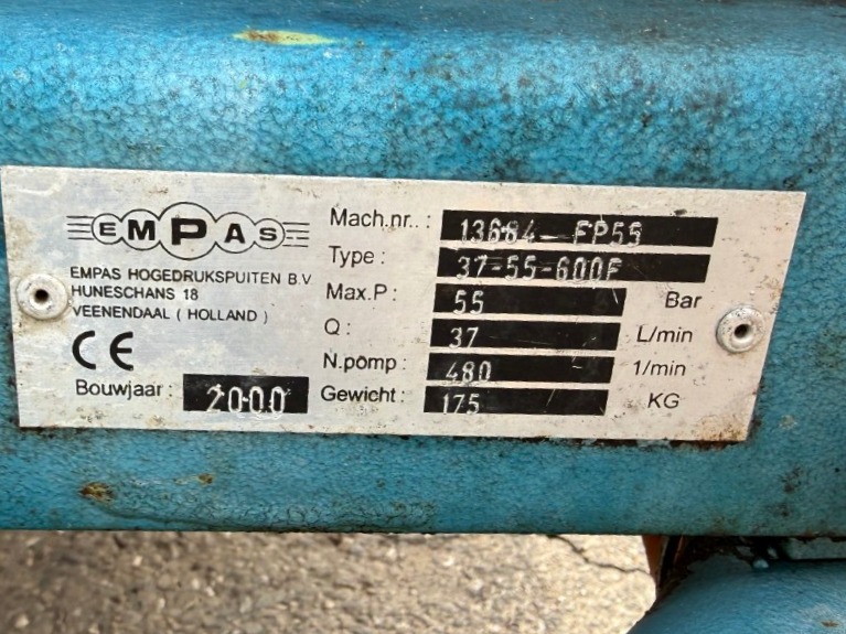 Empas 37-55-600F Опрыскивательная тележка 600 л