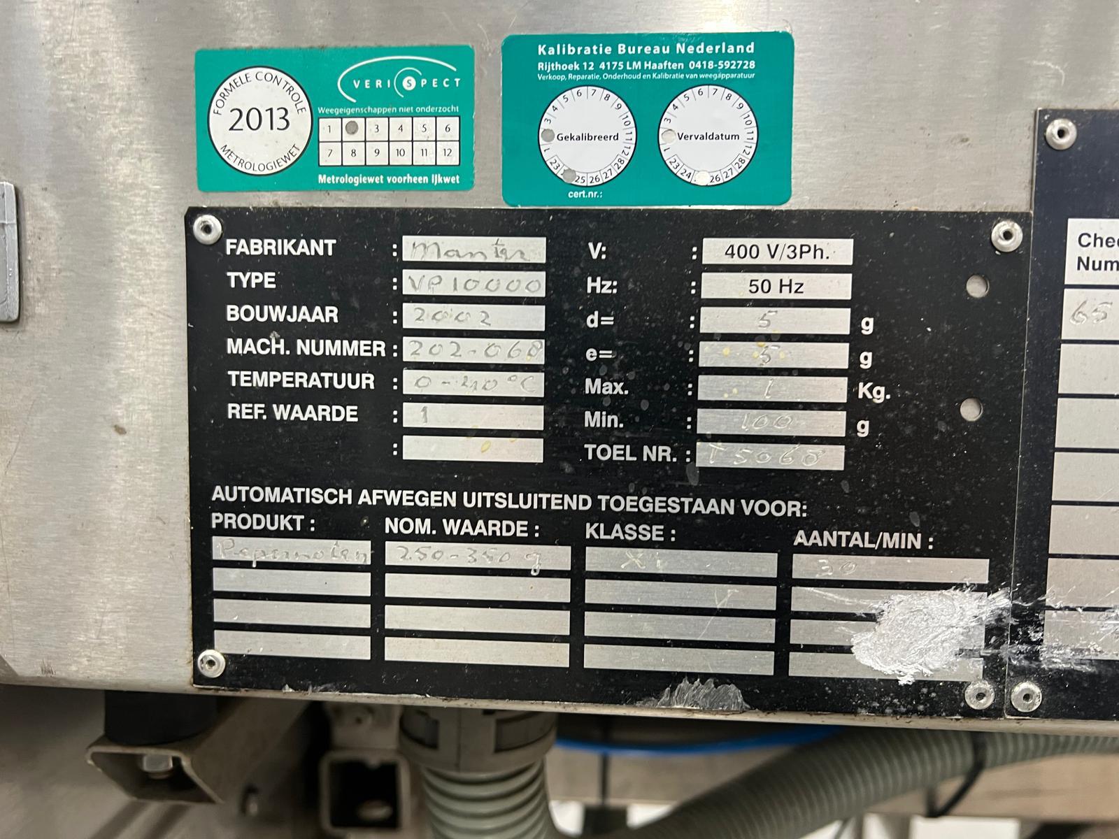 Manter VP10000 ������� ������� � ���������� Aweta ��� ������� �����