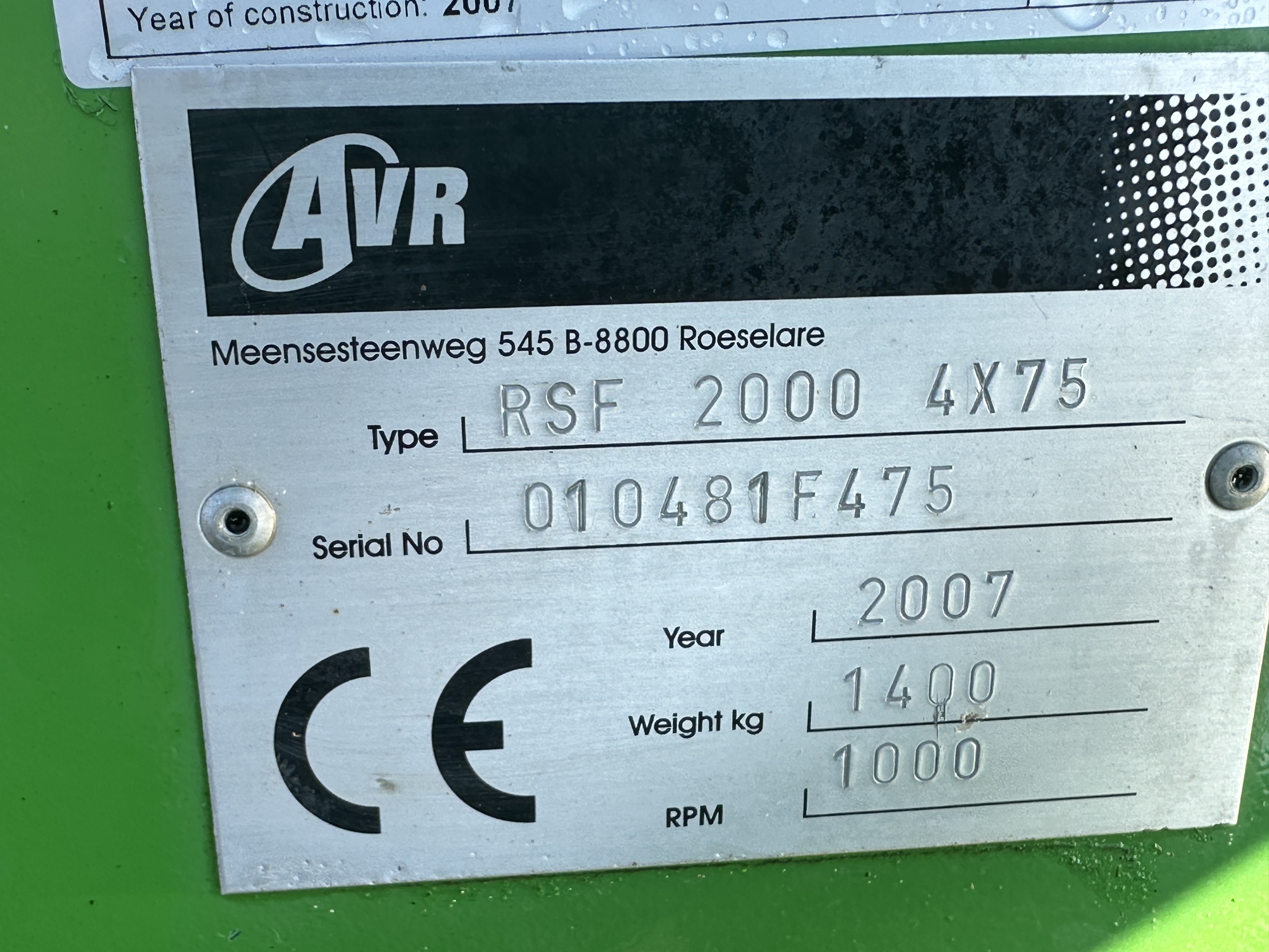 AVR RSF 2000 4X75 ��������� ����������� ����� ��� ����� 4 x 75 ��