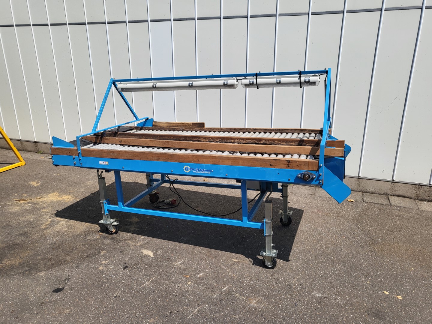 Роликовый инспекционный конвейер Euro-Jabelmann 230 x 110 см
