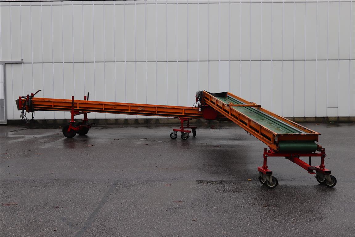 Телескопический конвейер Miedema 2 x 600 см x 60 см