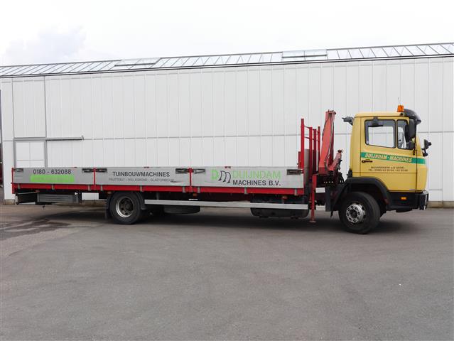 Mercedes Benz 1317 L открытый Грузовик с краном
