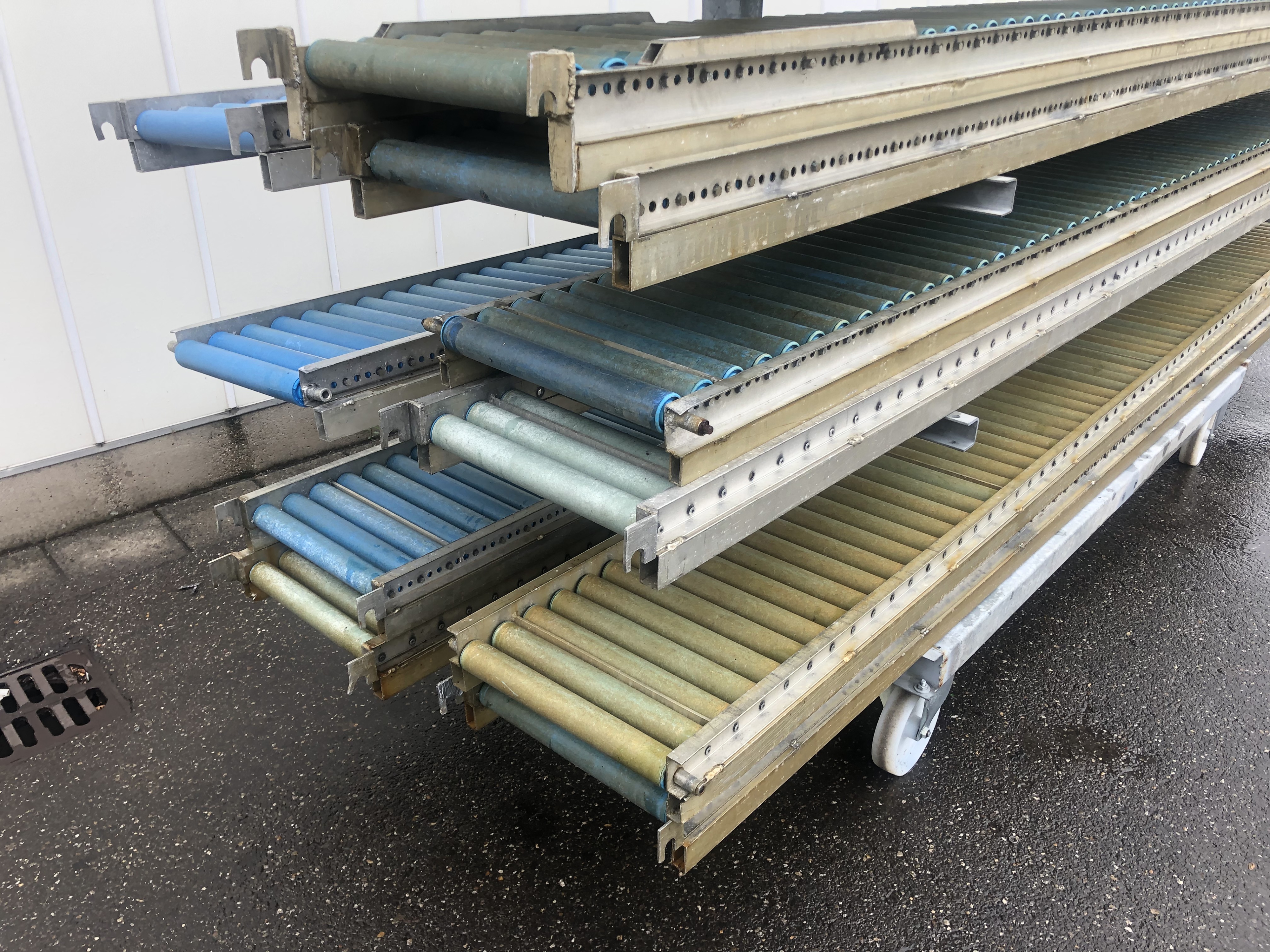 Роликовый конвейер 400 х 40 см