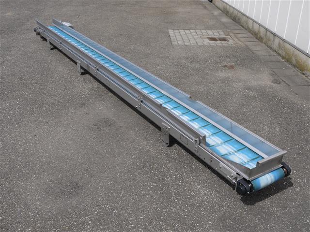 Конвейер Viscon из нержавеющей стали с захватами 450 x 25 см