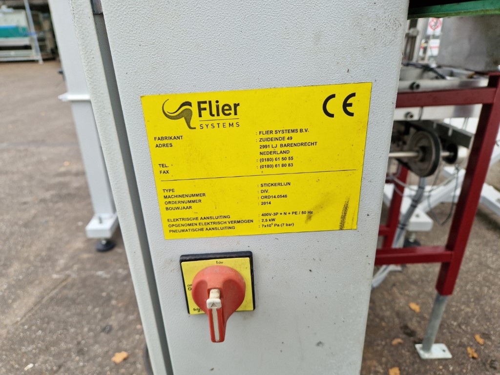 Flier Этикеровочная машина для противней