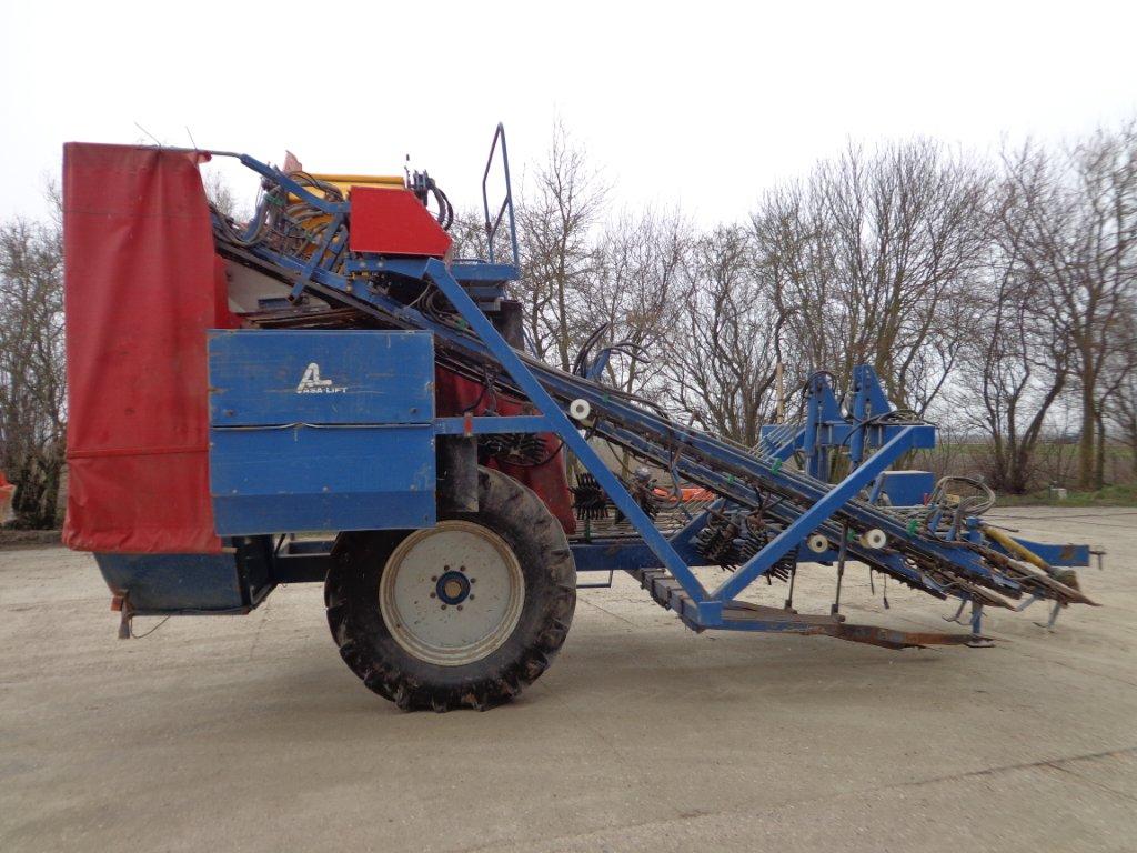 Морковоуборочный комбайн Asa-Lift Grimme 2-рядный с элеватором