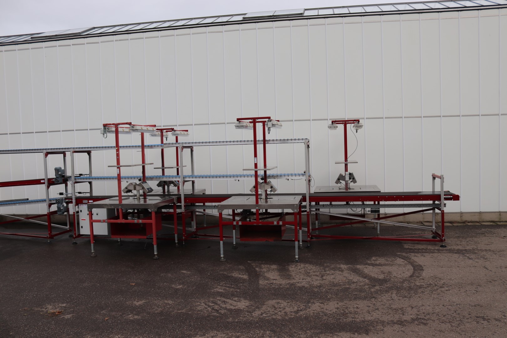 Taks packing line for tomatoes