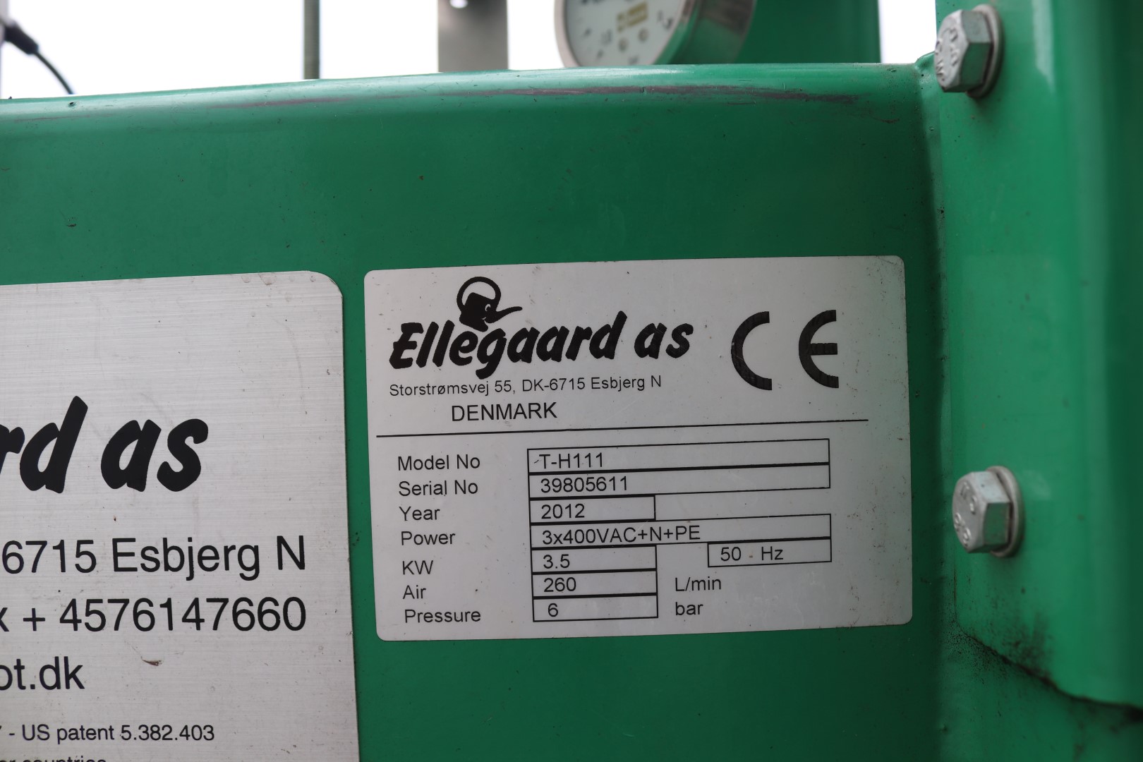 Ellegaard paperpotting machine 3,5 cm