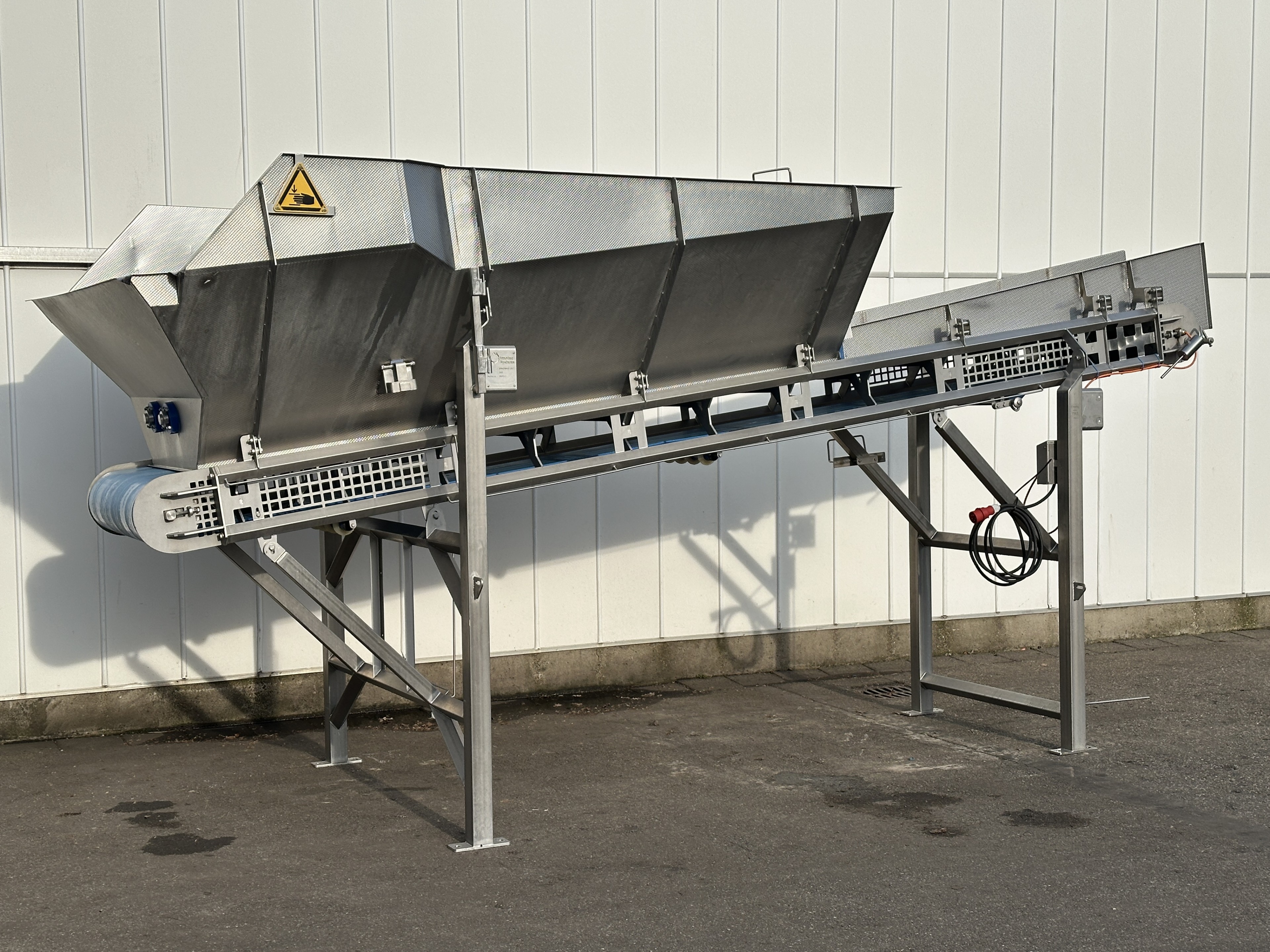 Innotec Systems Дозирующий бункер Конвейер 500 x 77 см, нержавеющая сталь.
