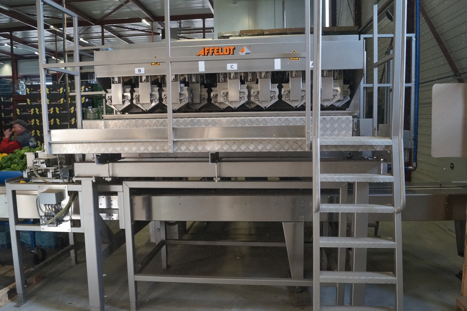 Affeldt Statera AVN 170 - 14 chanel weighing machine