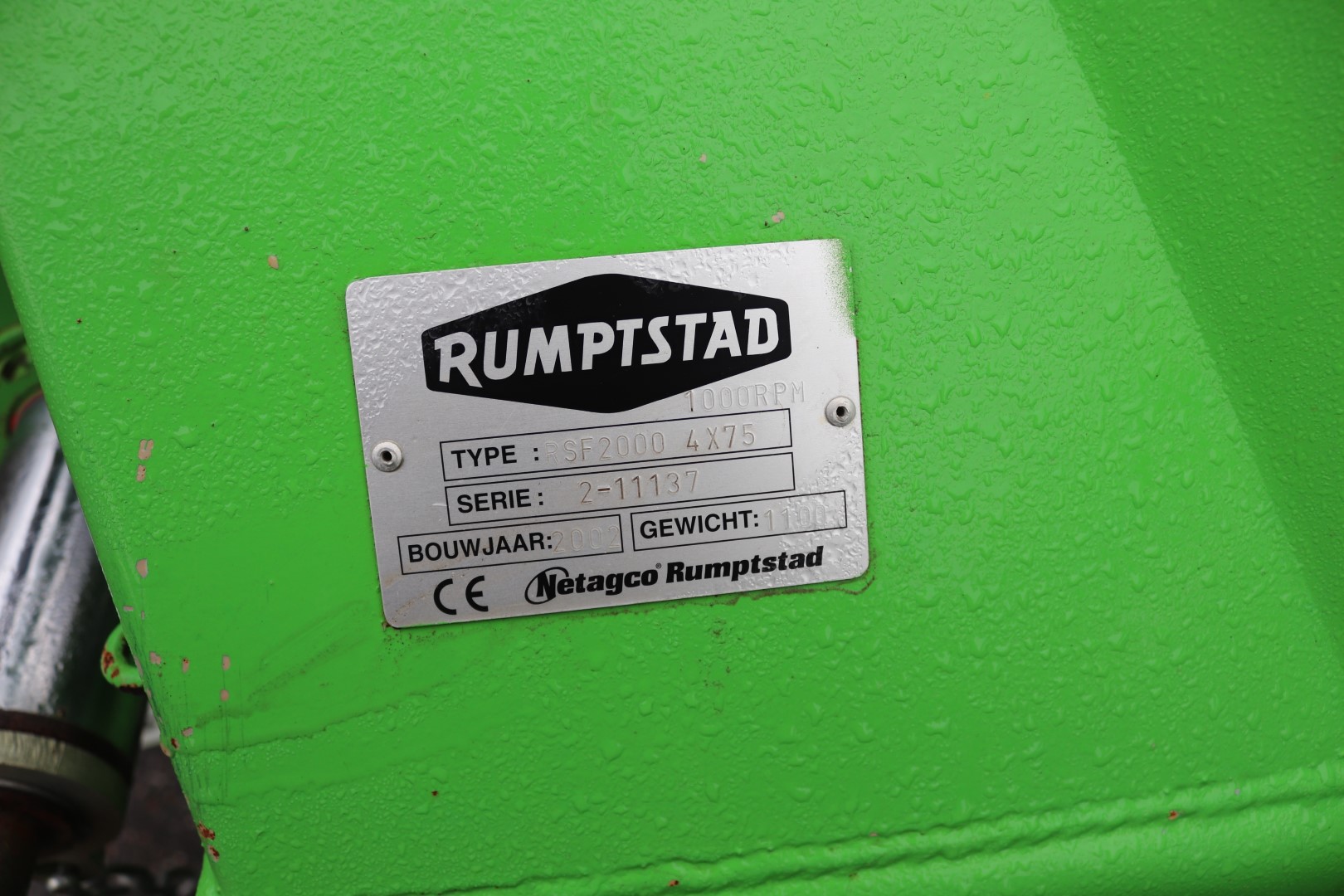 Окучиватель Rumpstad для картофеля 4 ряда