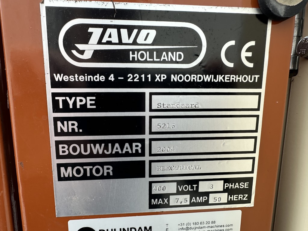 Javo Standaard ������ ��� ������� ������� ������ � �������������� ��������� � ��������
