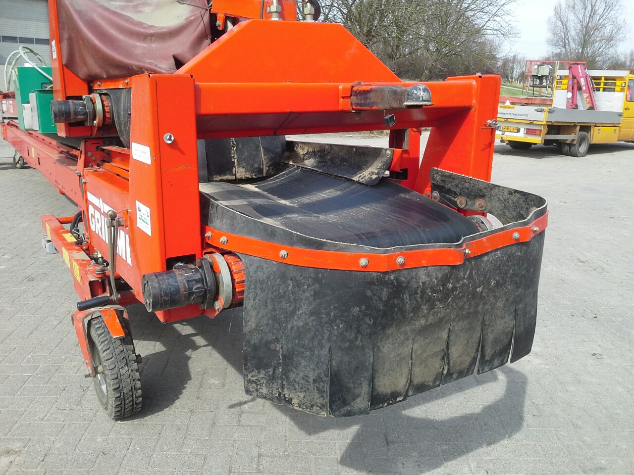Телескопические конвейеры Grimme TC80-16