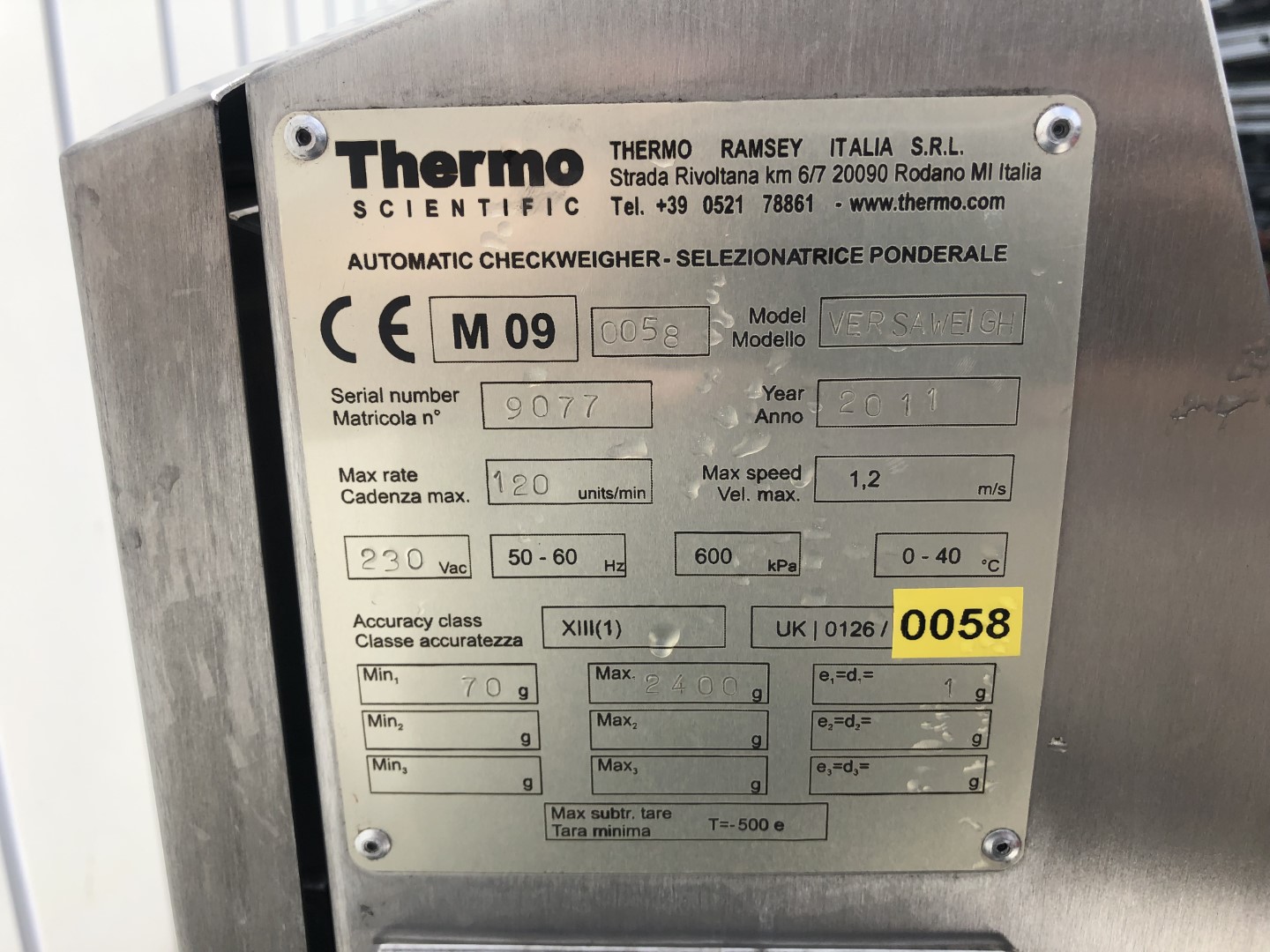 Thermo Scientific Versaweigh ������� �������