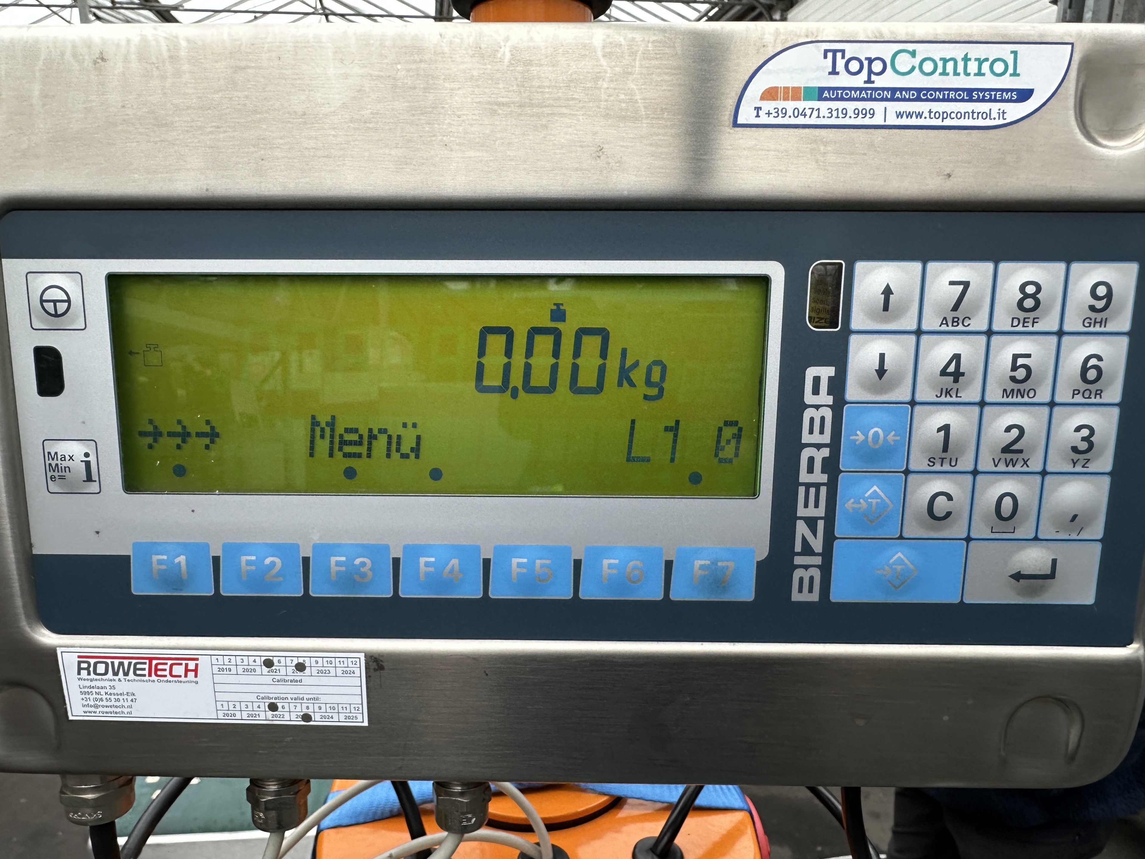 TopControl ST-A 500 автоматические весы для конвейерной ленты
